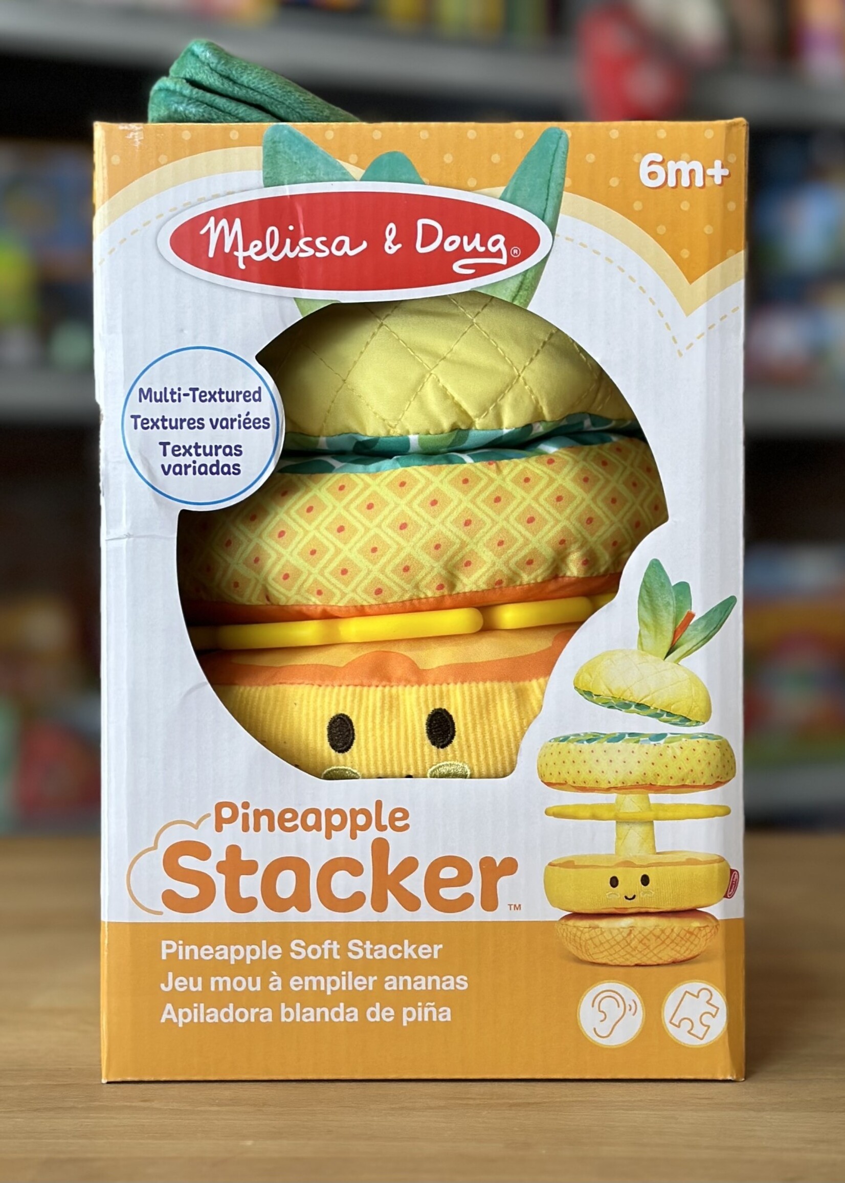 Melissa & Doug Pineapple Soft Stacker