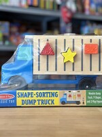 Melissa & Doug Shape-Sorting Dump Truck