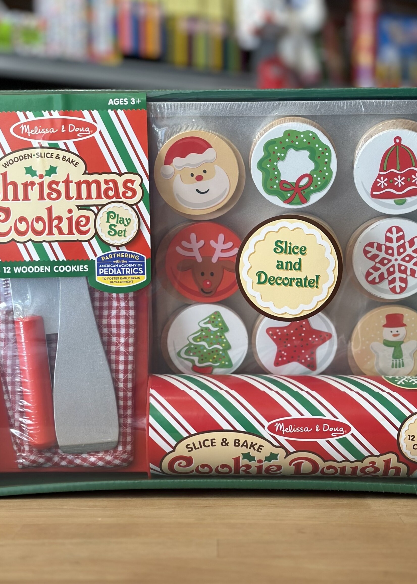 Melissa & Doug Slice & Bake Christmas Cookie Play Set