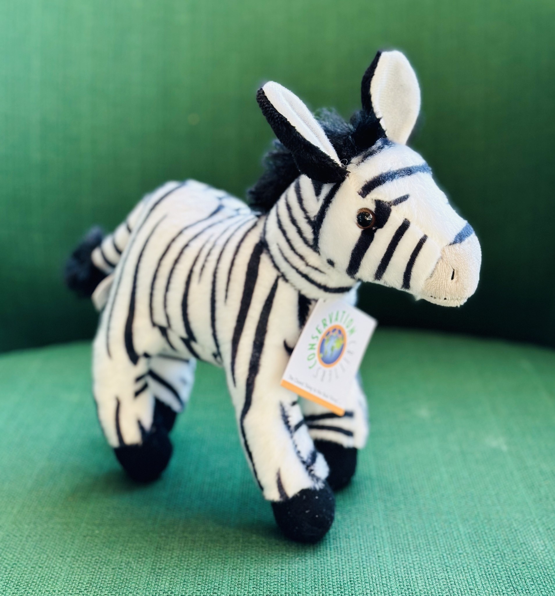 Plush - Zebra 9 In.