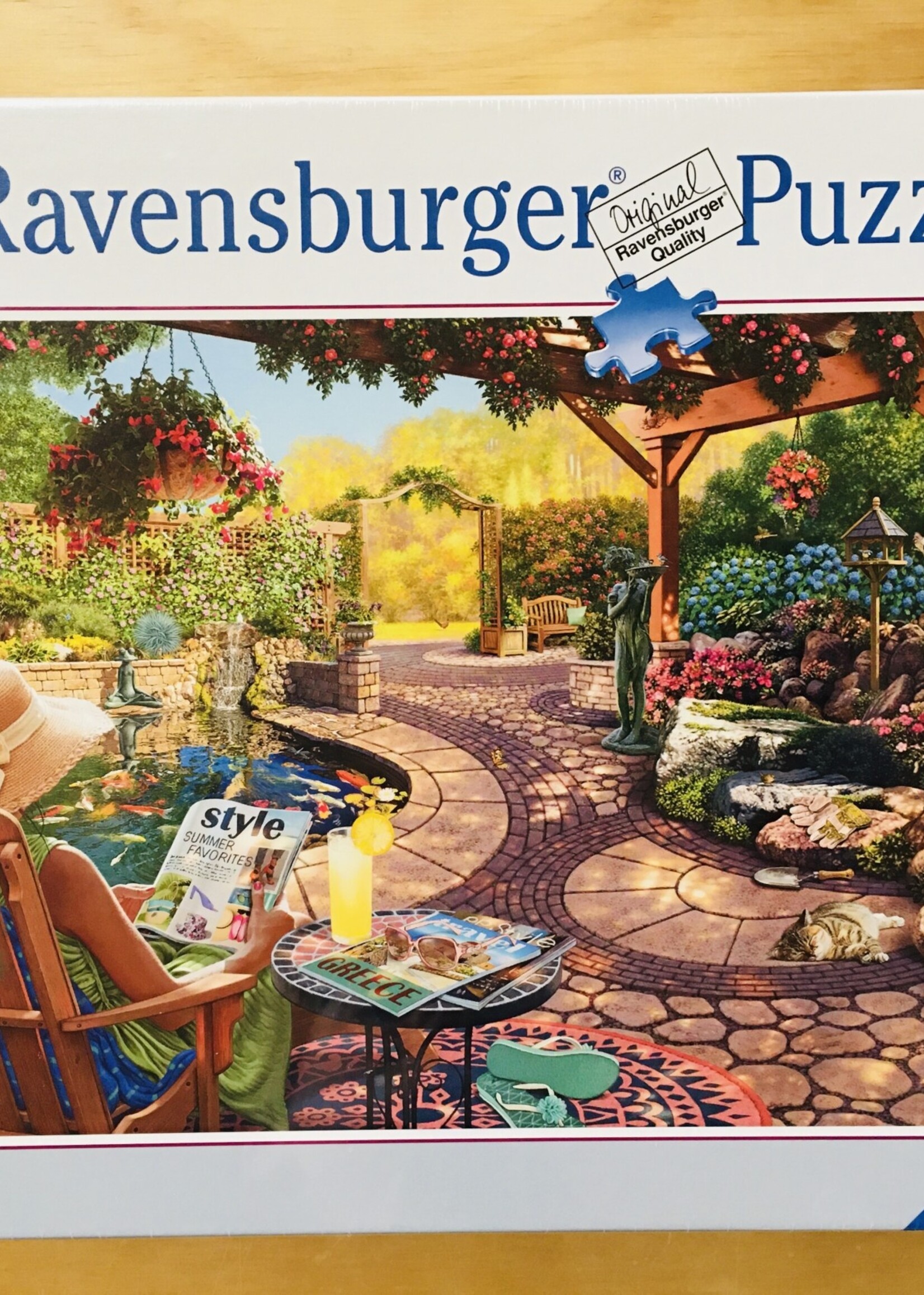 Puzzle - Cozy Backyard Bliss 750p