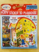 Puffy Sticker 3D Playhouse - Mushroom Cottage