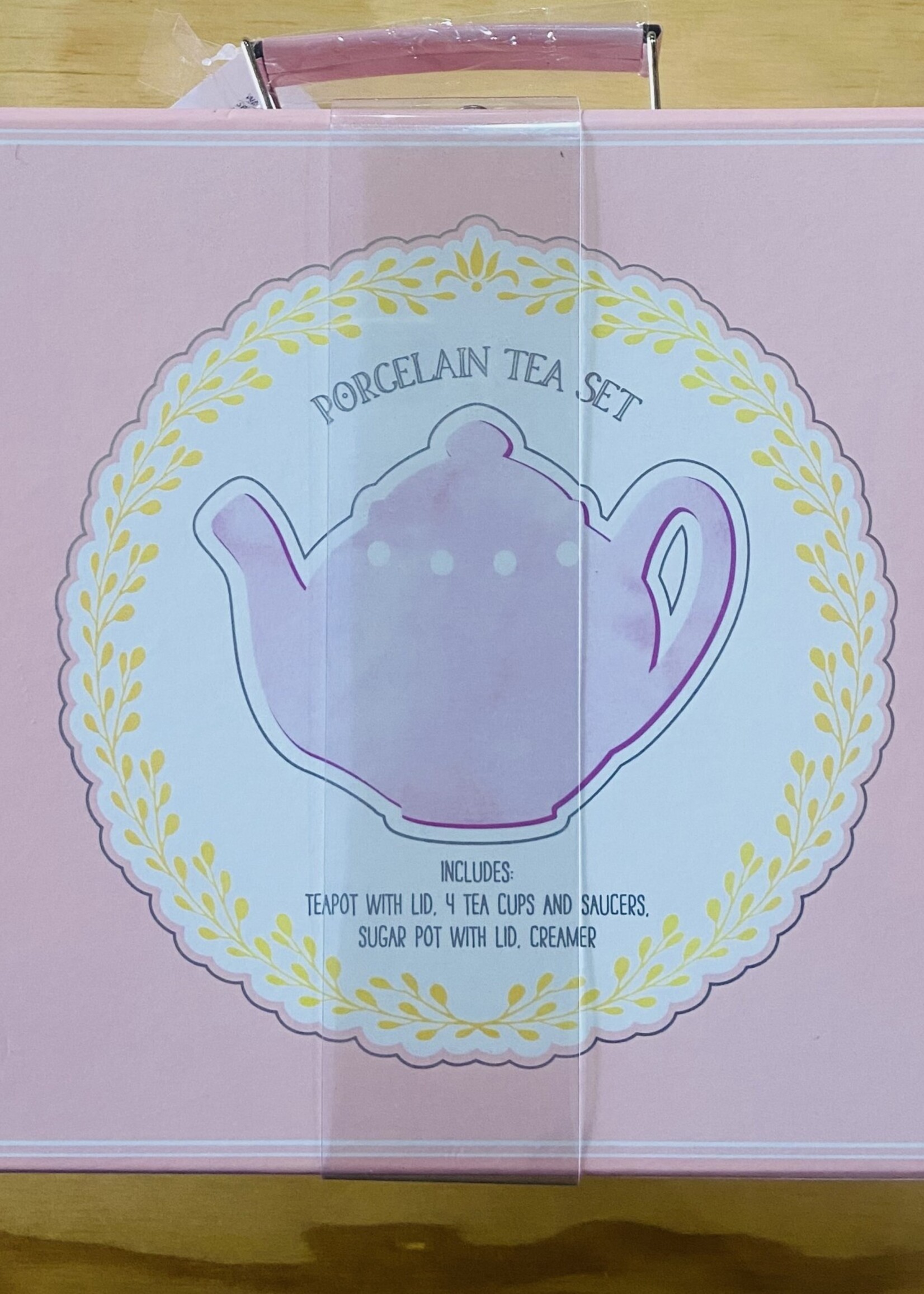 Porcelain Tea Set - Pink