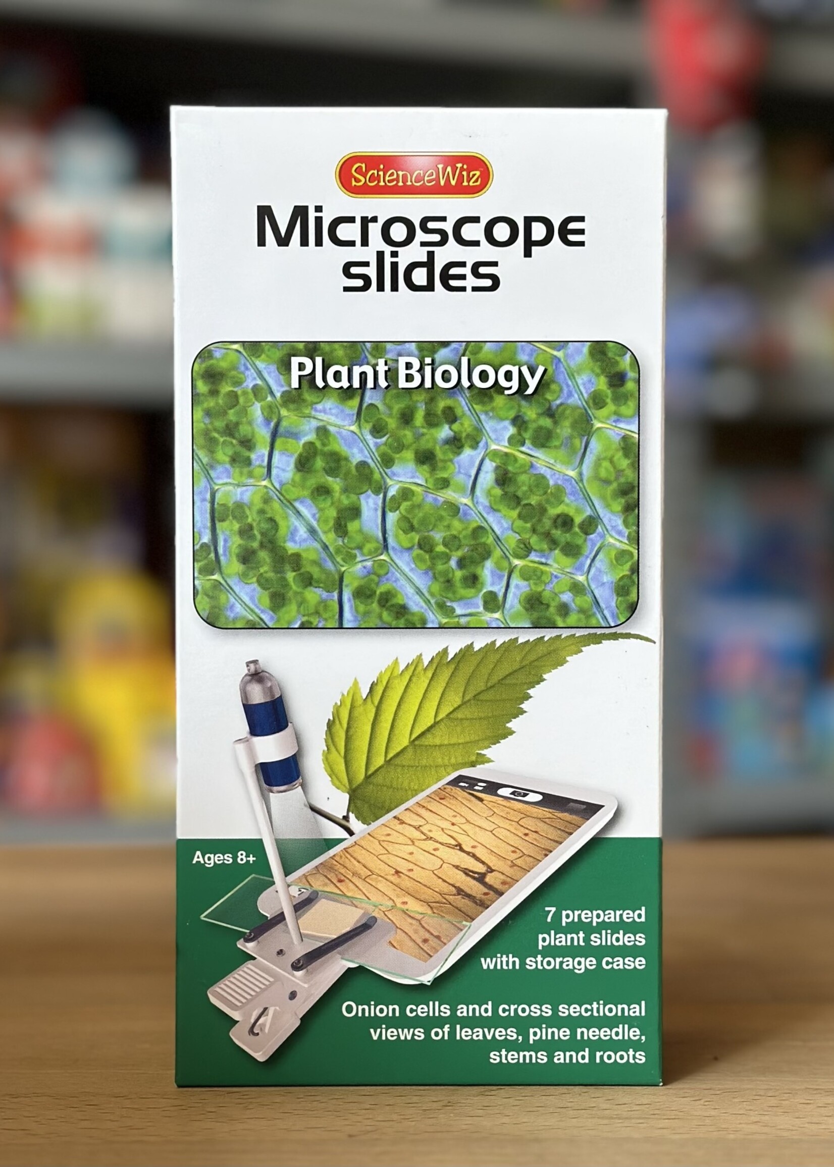 Science Wiz Microscope Slides - Plant Biology