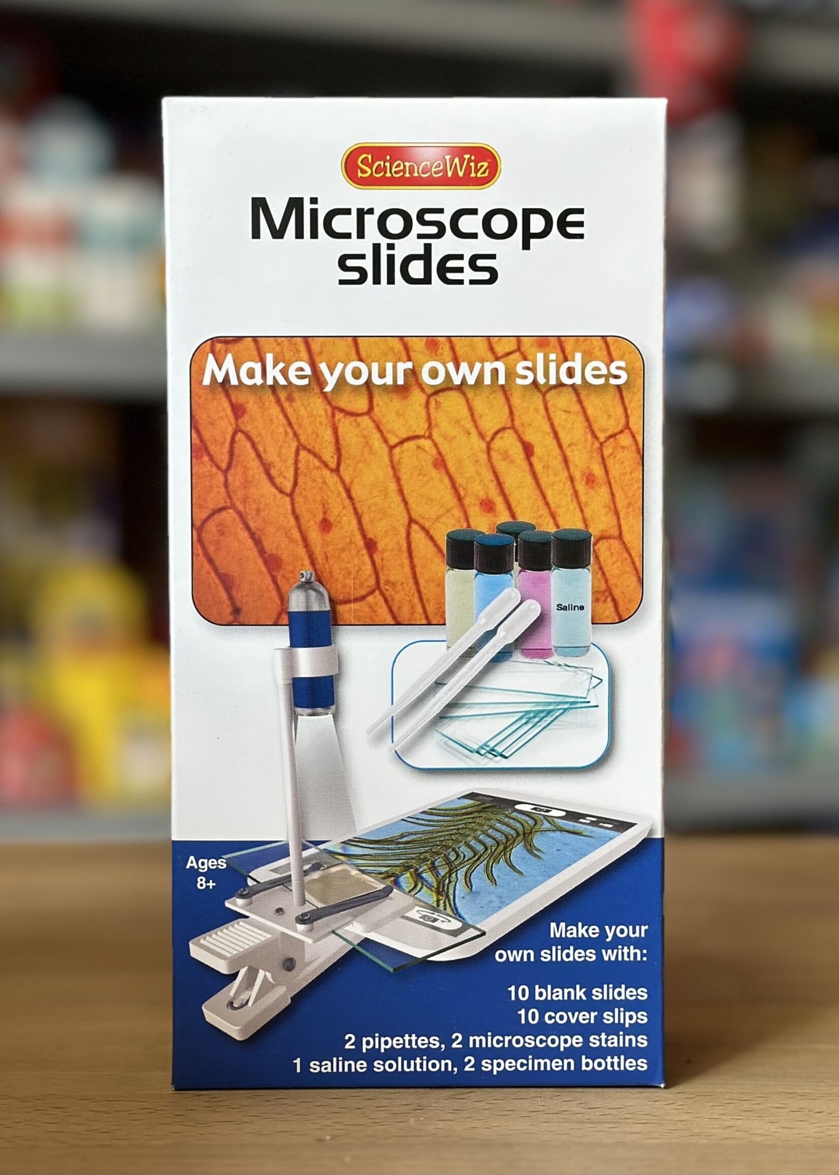 Science Wiz Microscope Slides - Make Your Own Slides