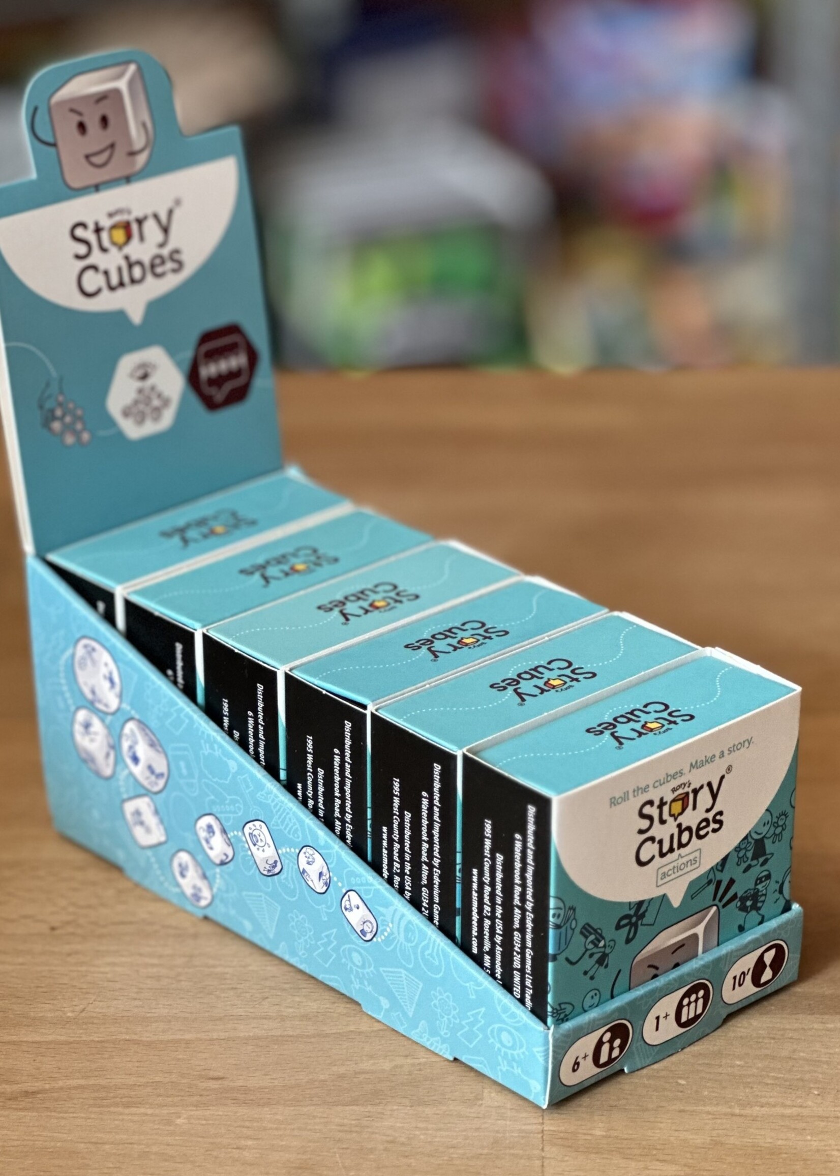 Asmodee USA Game - Rory’s Story Cubes:  Actions