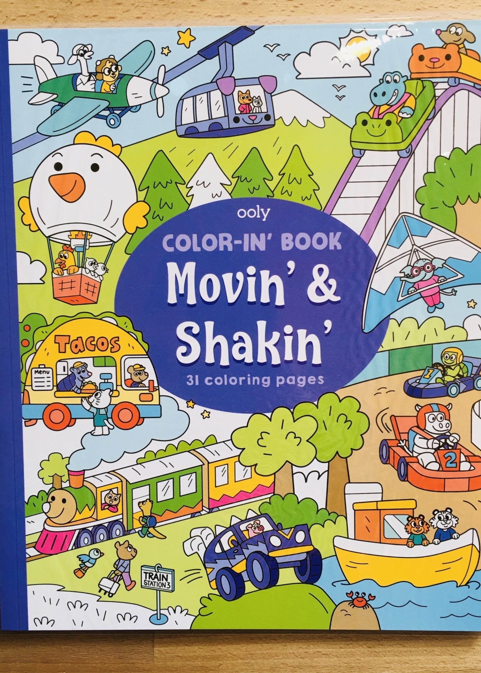 Coloring Book - Movin & Shakin