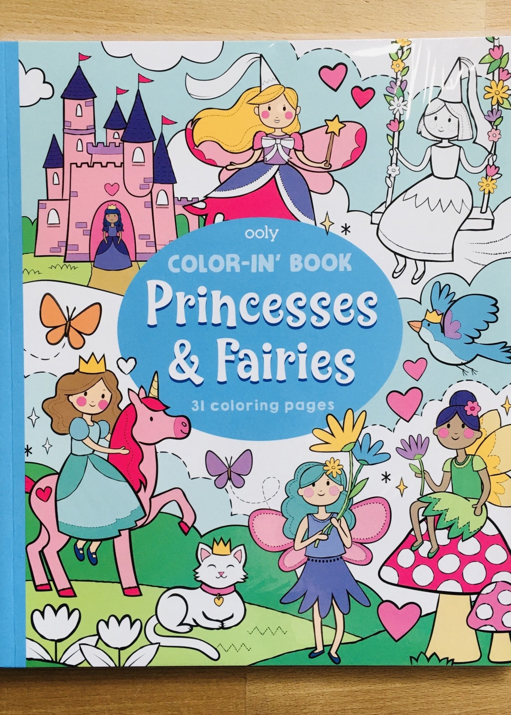 Coloring Book - Princesses and Fairies