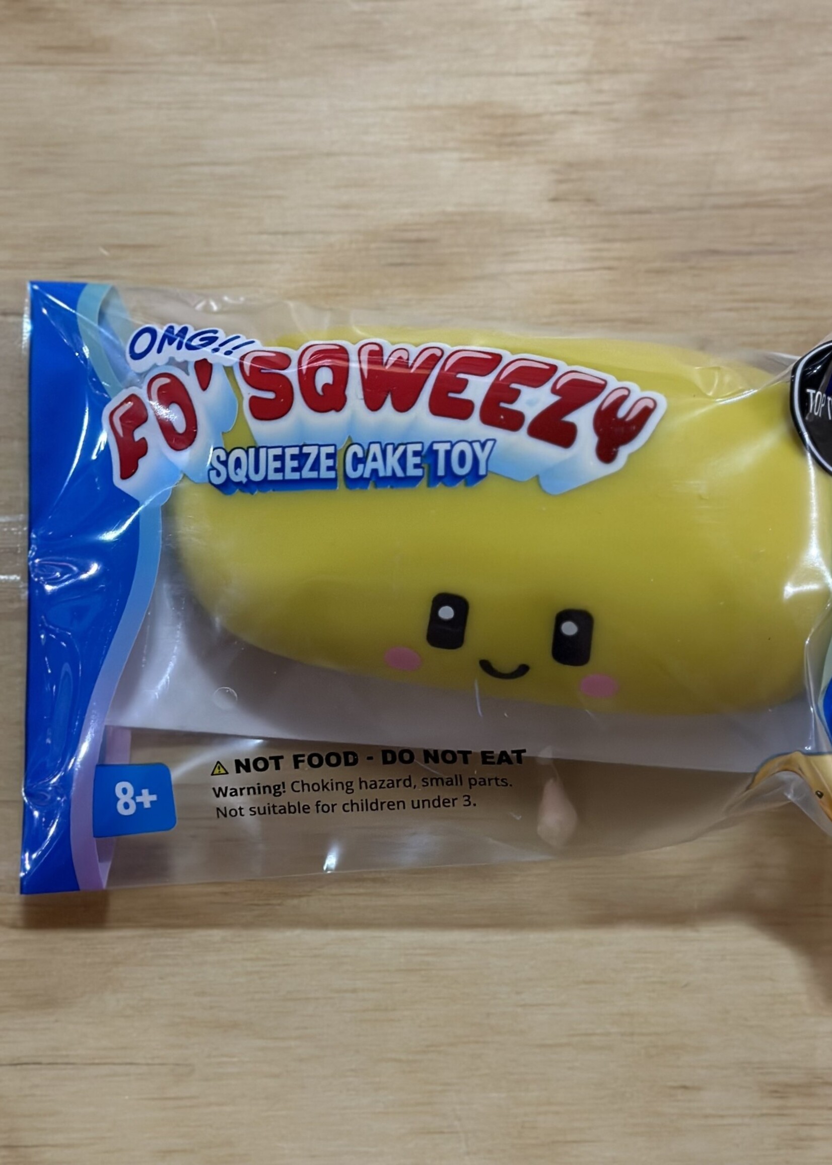 Fo’ Sqweezy Yellow Cream Filled Snack