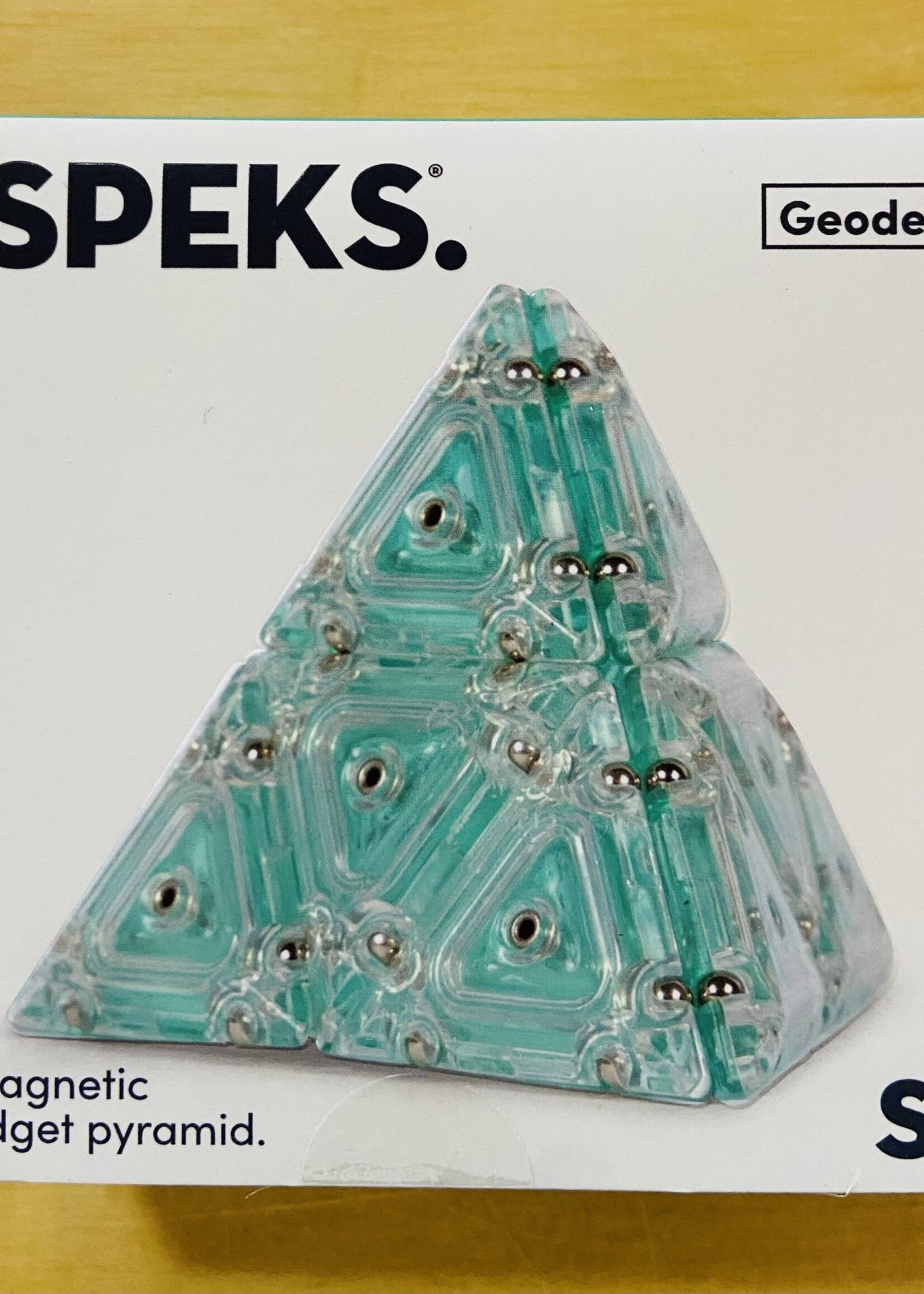 Speks Speks - Geode Pyramid Aqua