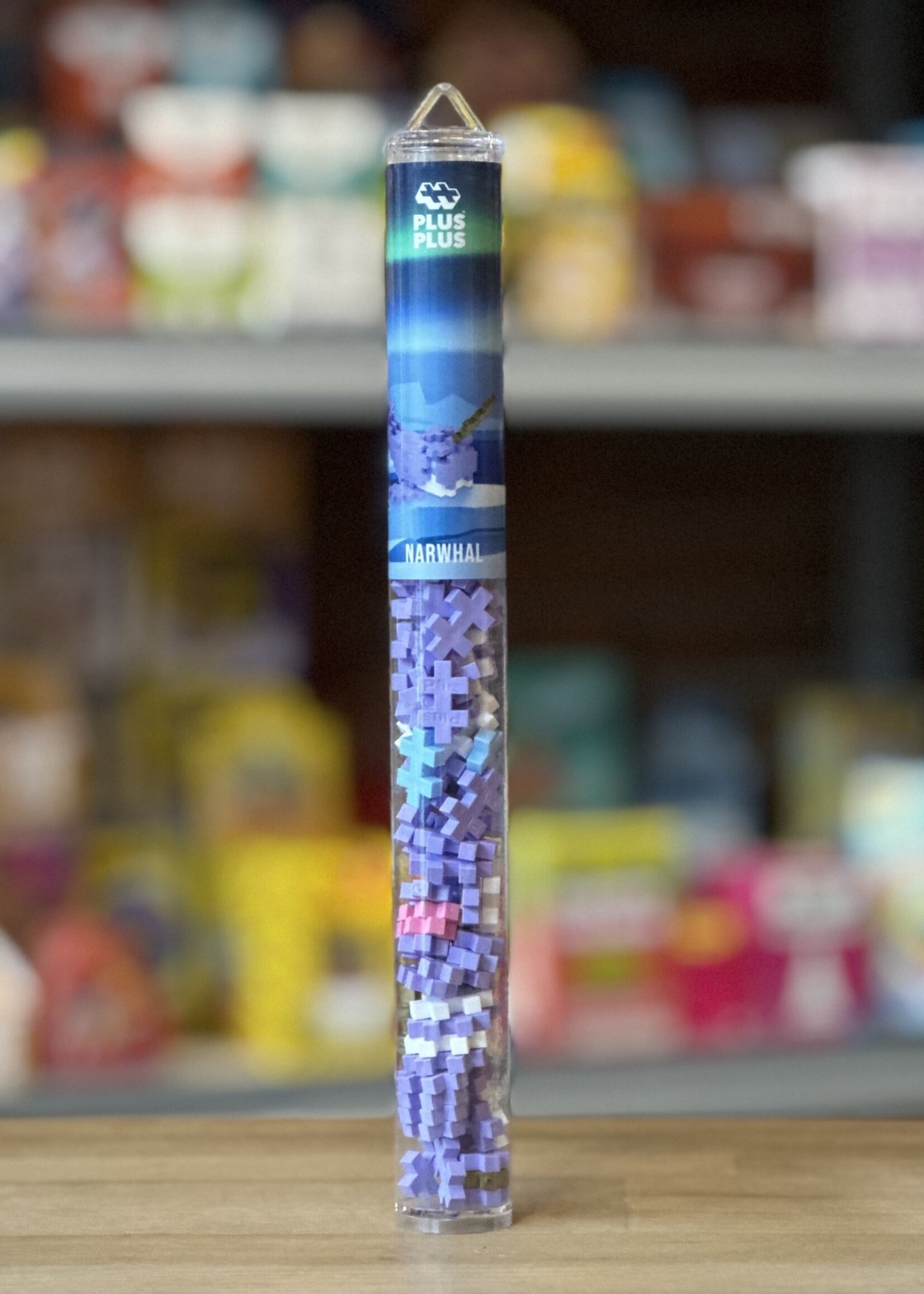 Plus-Plus Plus-Plus Tube - Narwhal