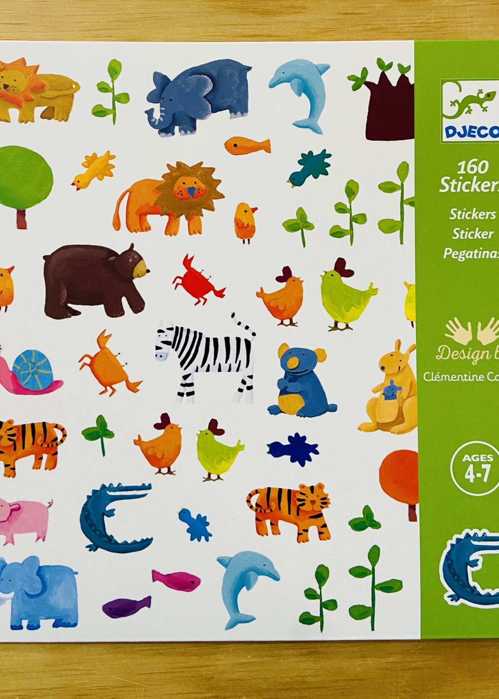 Animal Sticker Packet