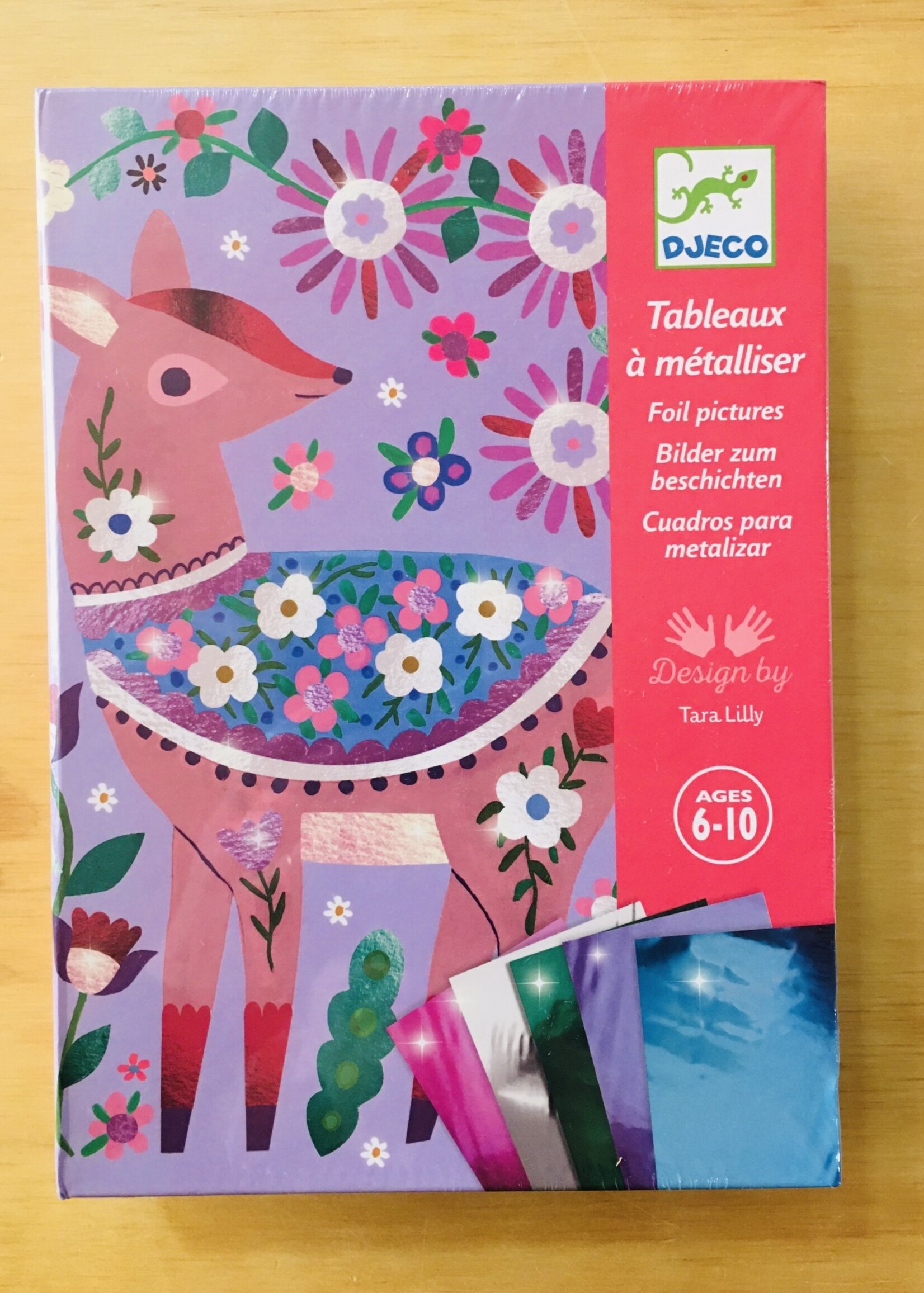 Djeco Foil Pictures - Pretty Wood