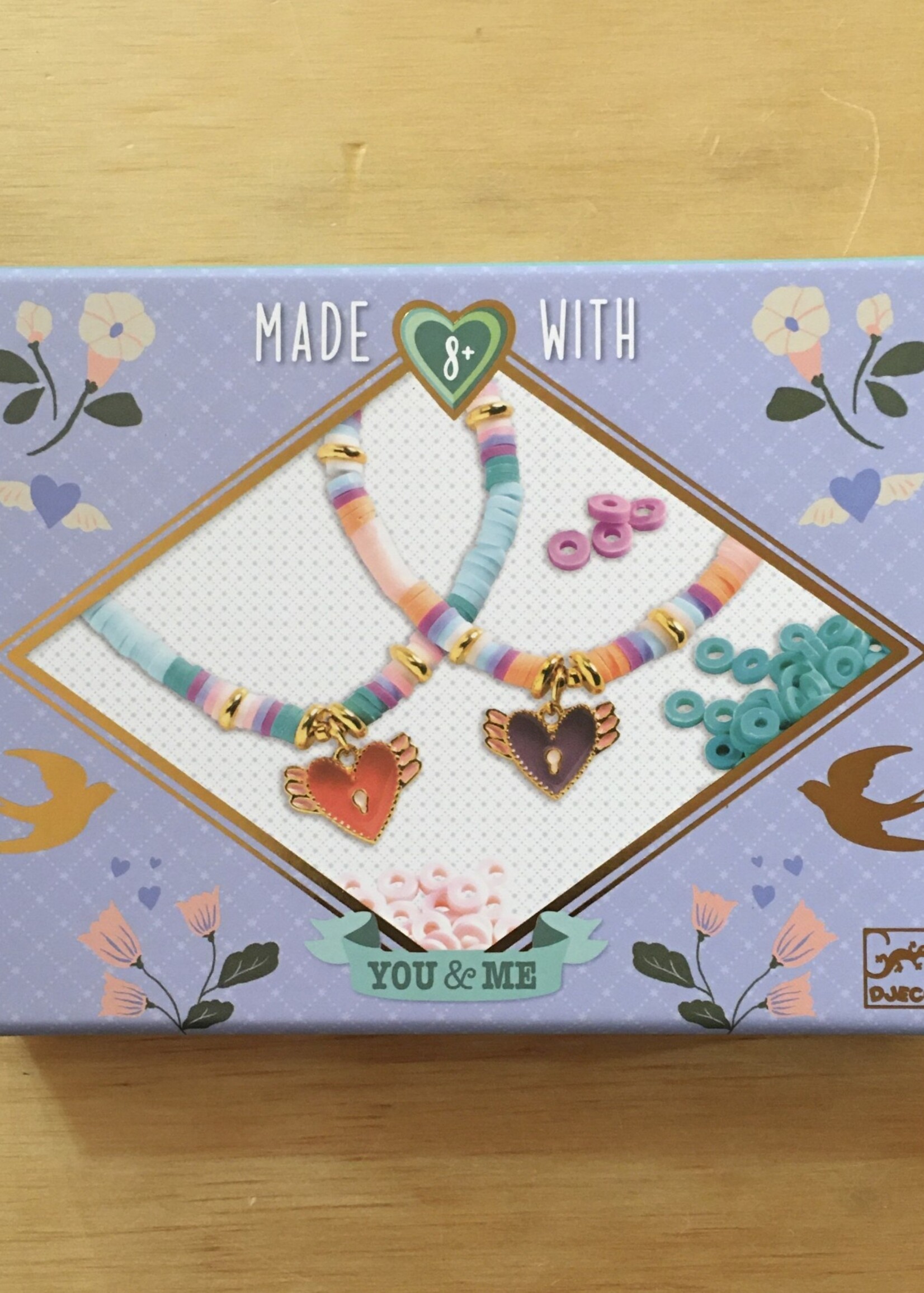 Djeco Beads & Jewelry Heart Heishi