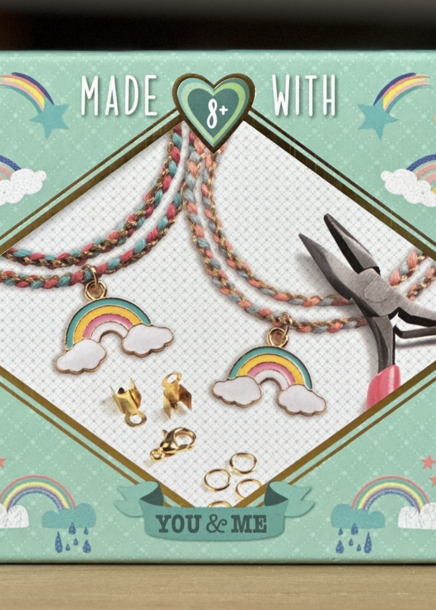 Djeco Beads & Jewelry Rainbow Kumihimo