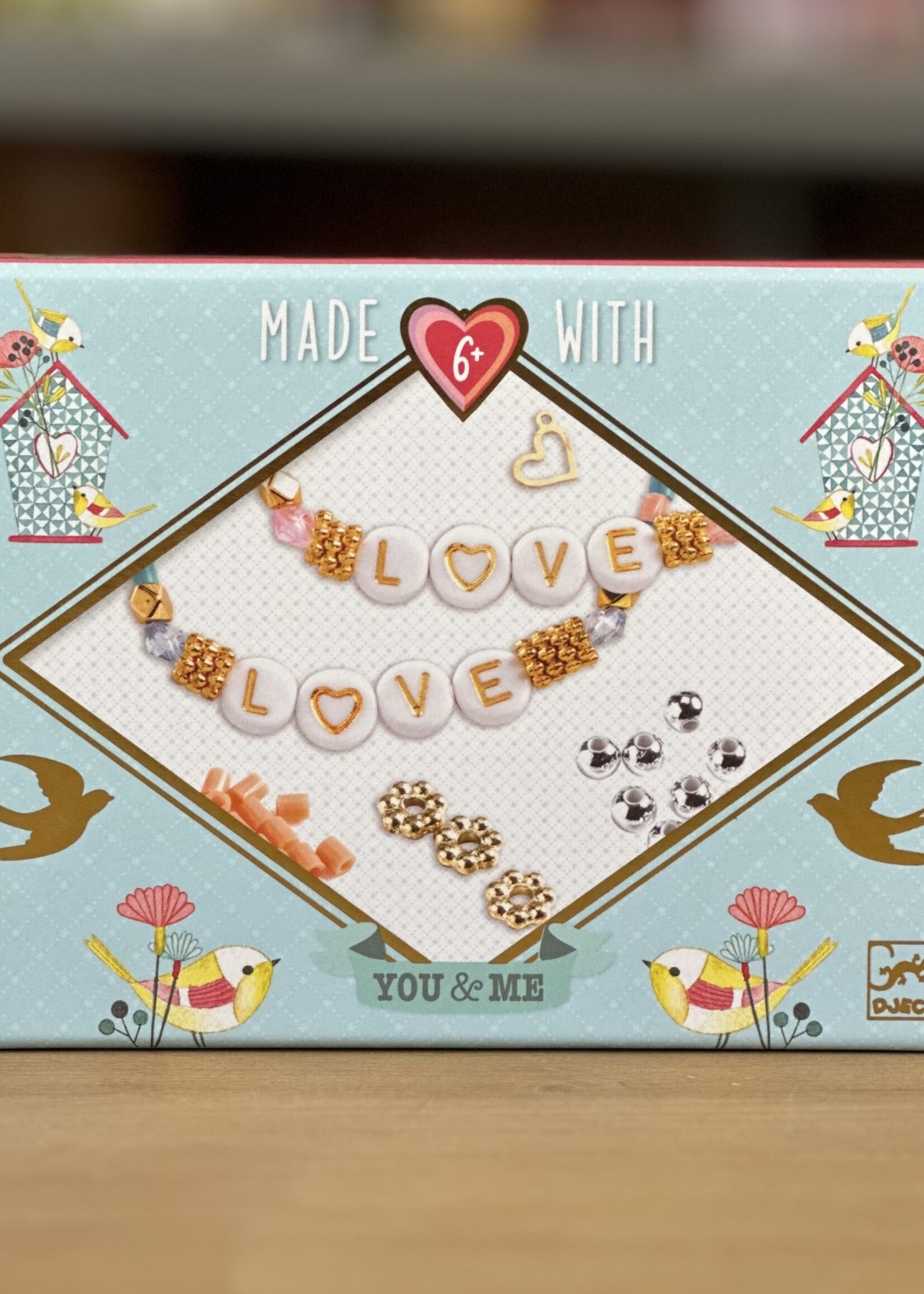 Djeco Beads & Jewelry Love Letters