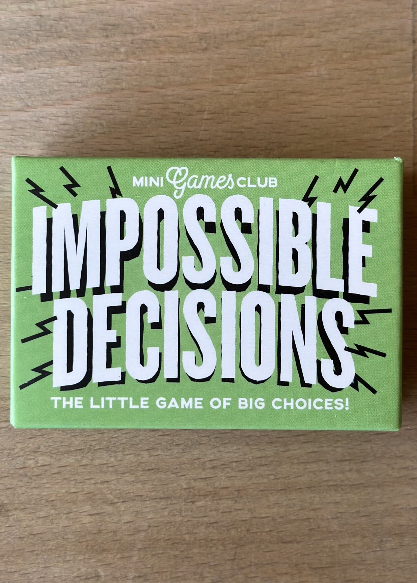 Mini Game - Impossible Decisions