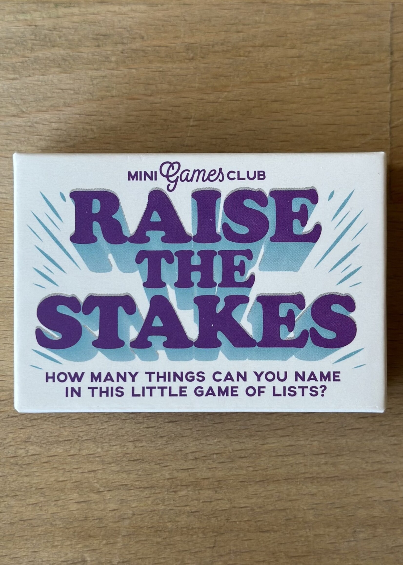 Mini Game - Raise the Stakes