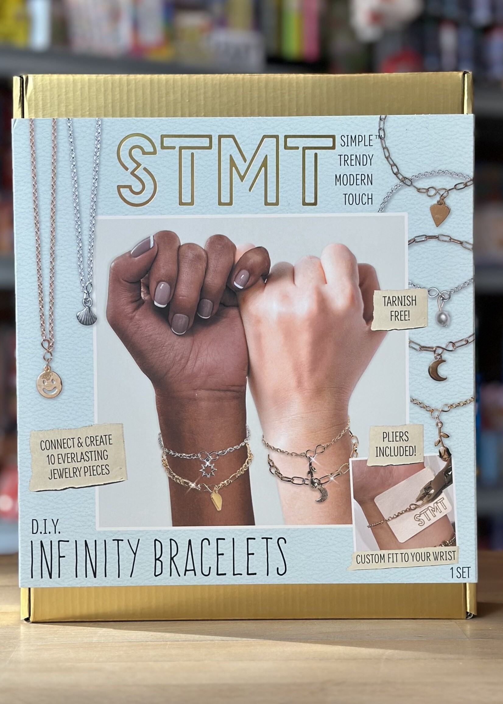 DIY Infinity Bracelets