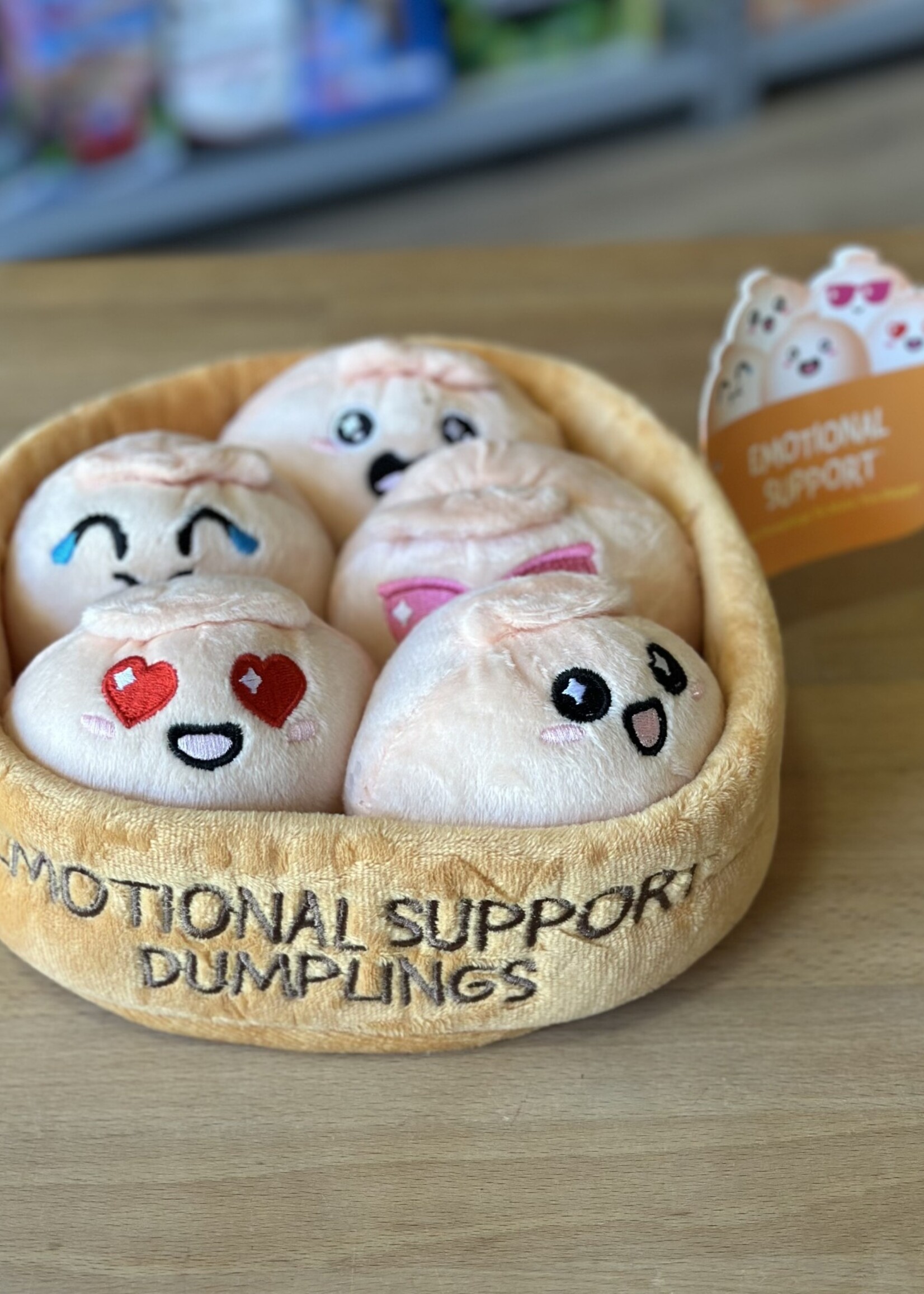Emotional Support Dumplings - Soft Food Plushies by What Do You Meme?