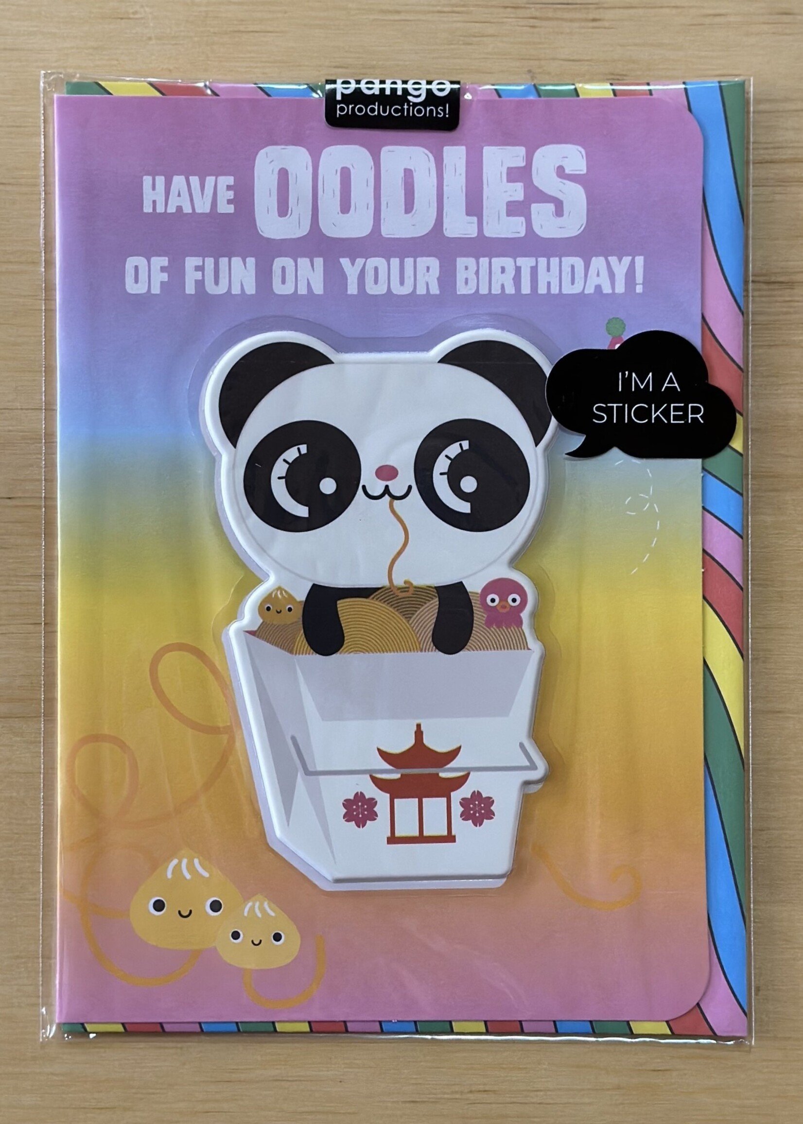 Stick With Me - Panda Puffy Sticker