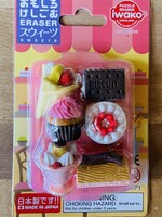 Iwako Sweets Eraser Set