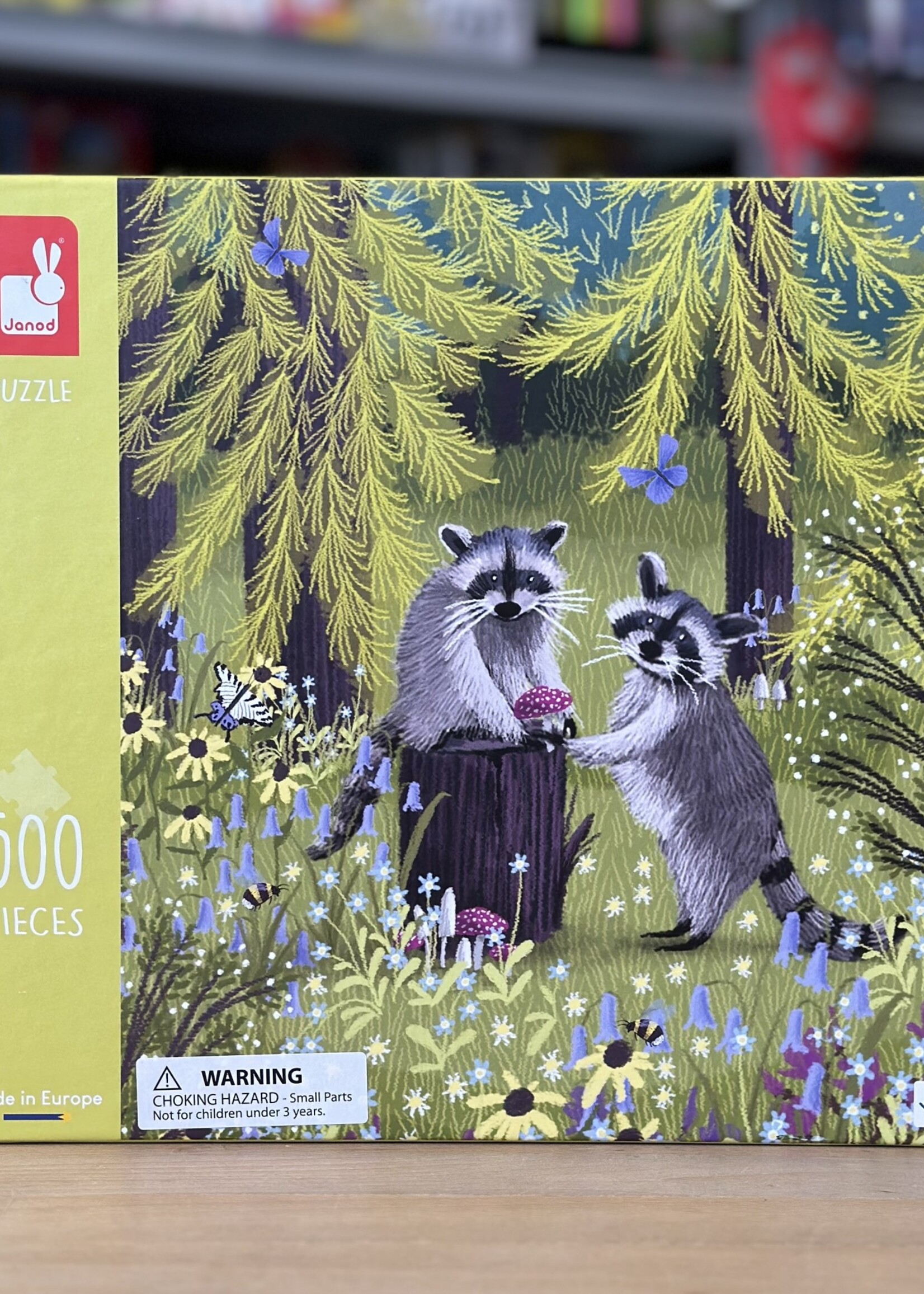 Puzzle - Raccoon Bandits 500 Pc.