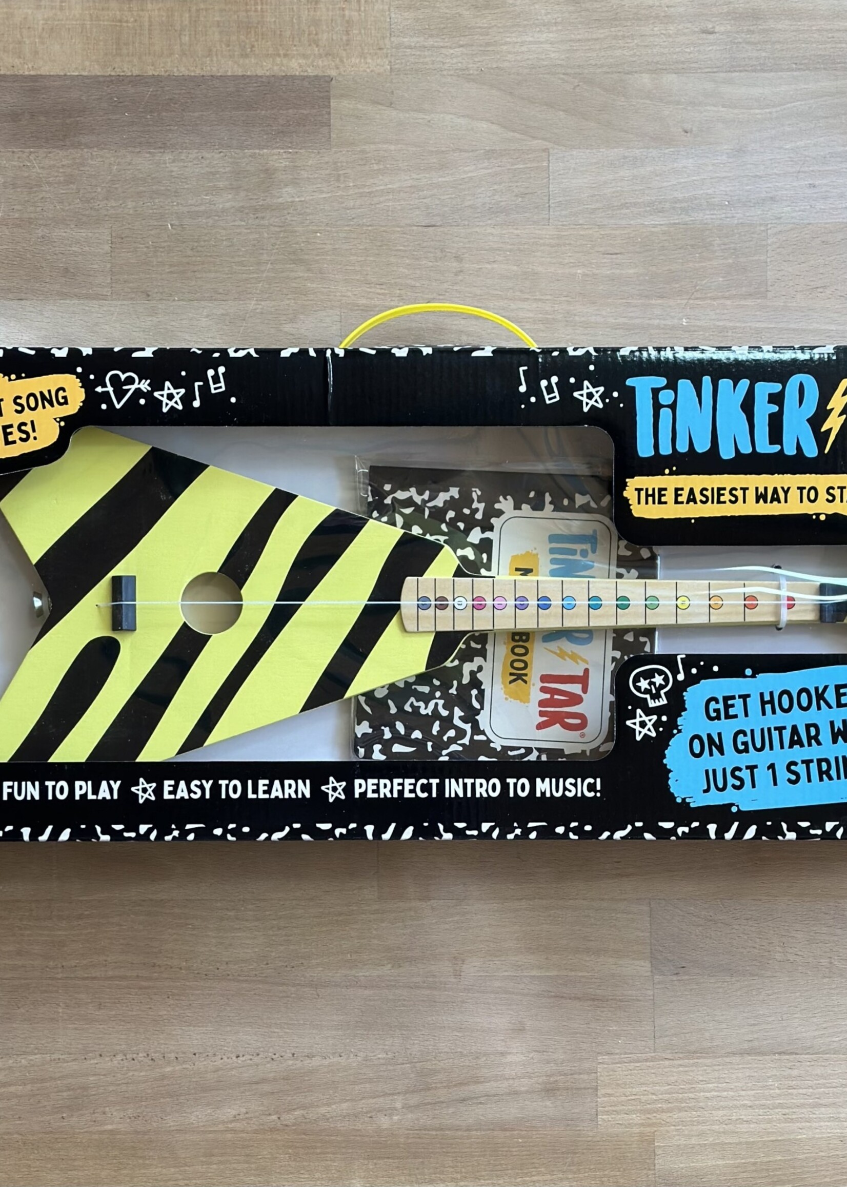 Buffalo Games Tinker Tar - Yellow/Black Electric Guitar