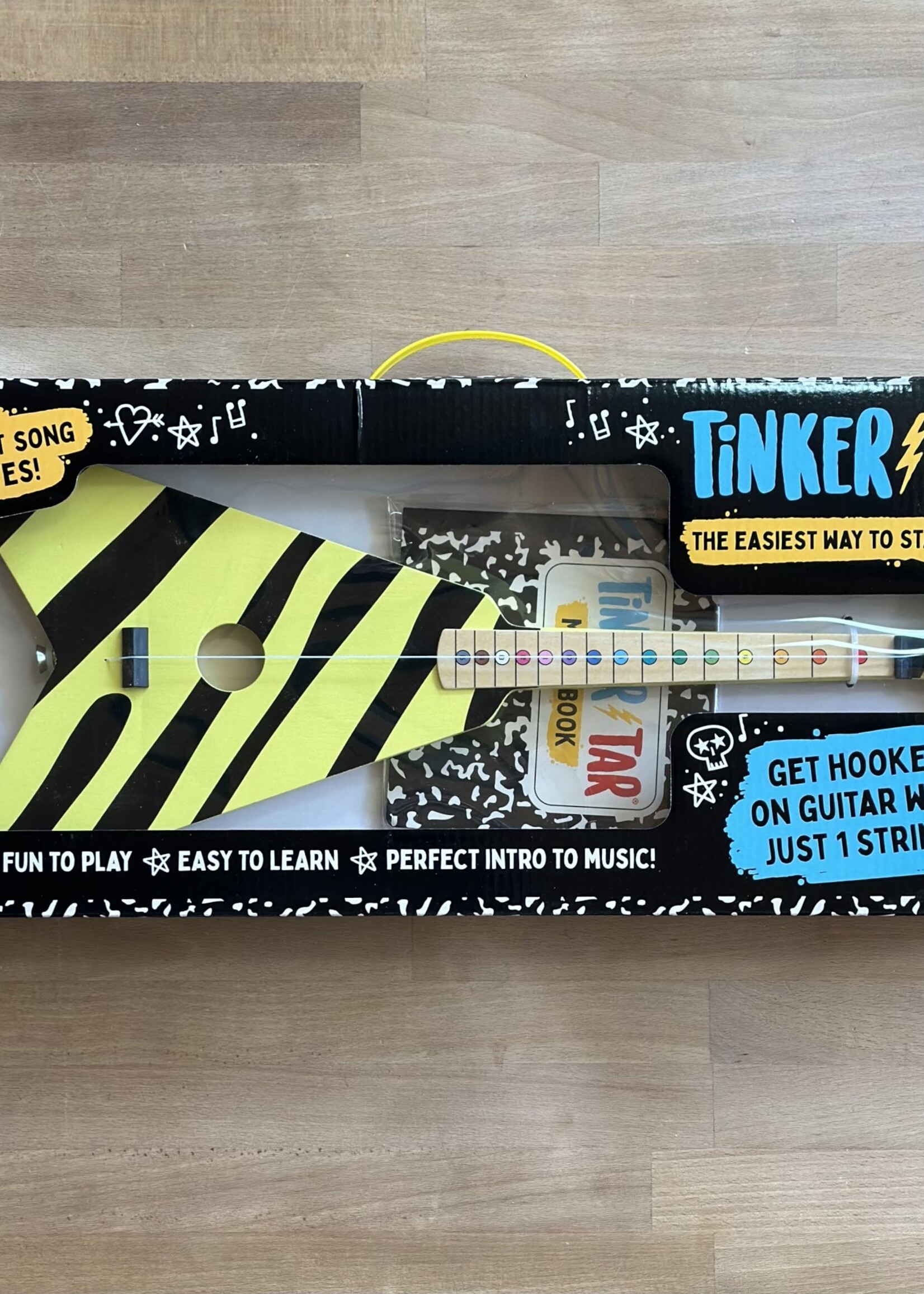 Tinker Tar - Yellow/Black Electric Guitar
