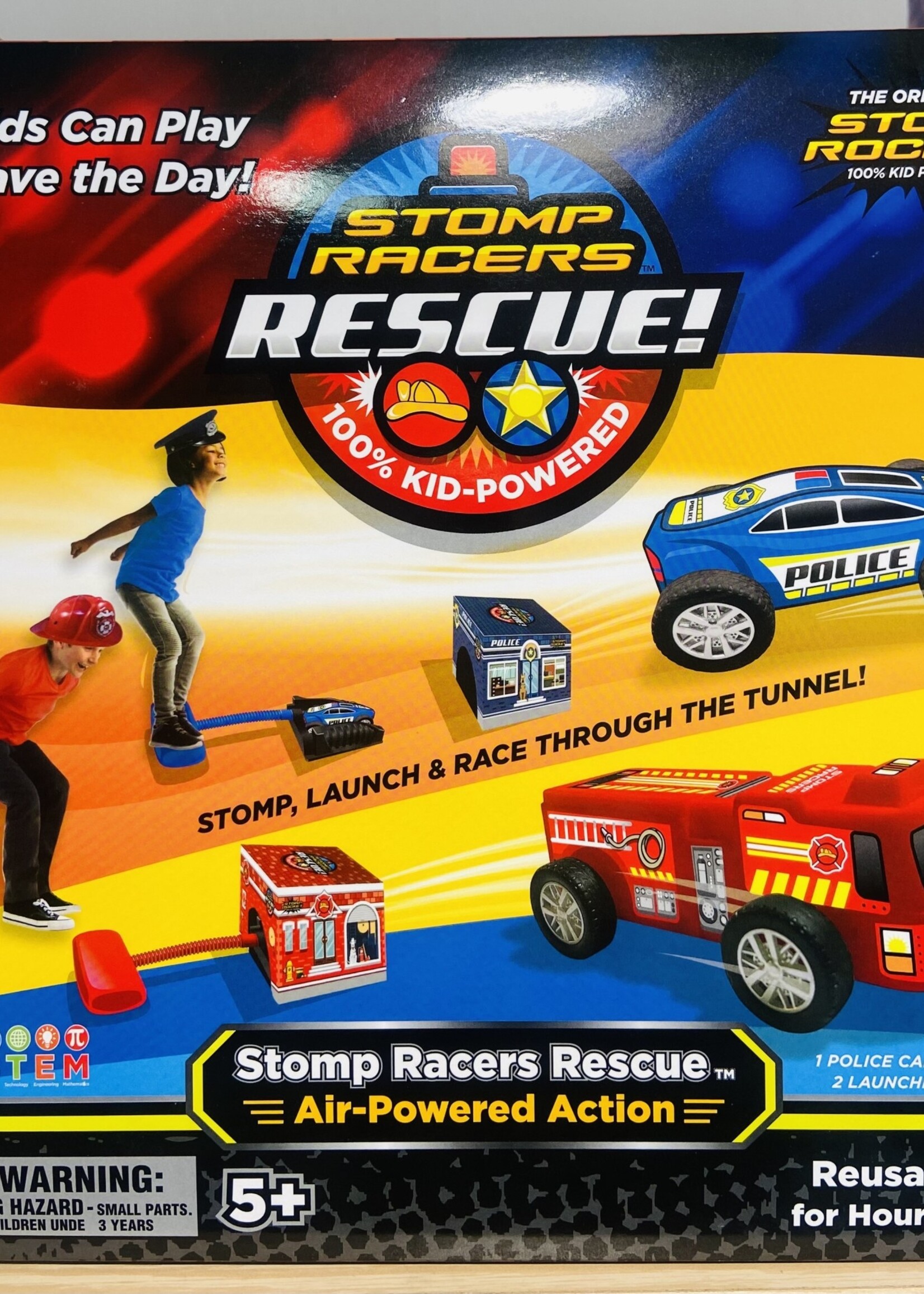 Stomp Rocket Rescue Racers