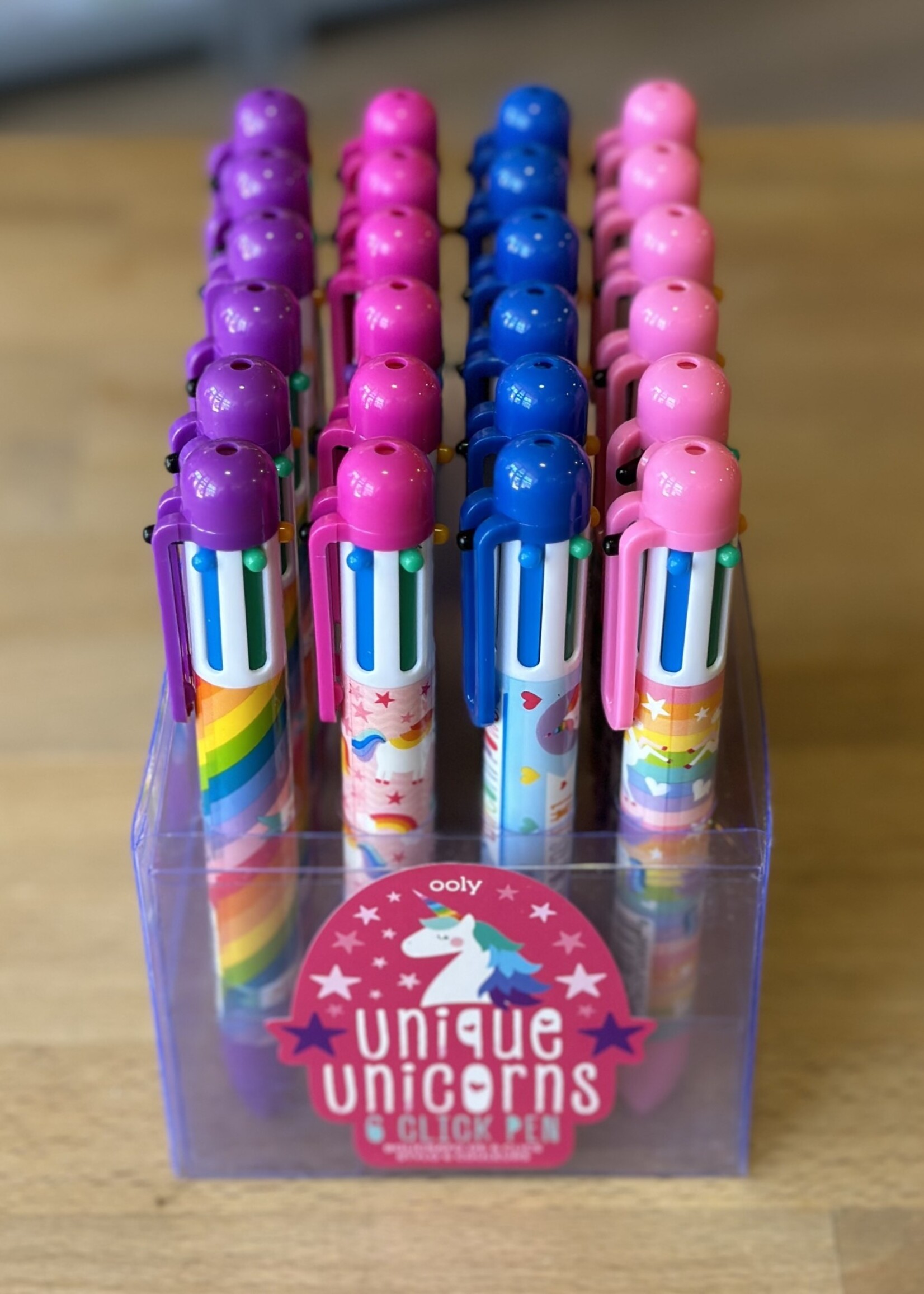 6-Click Pen: Unique Unicorns