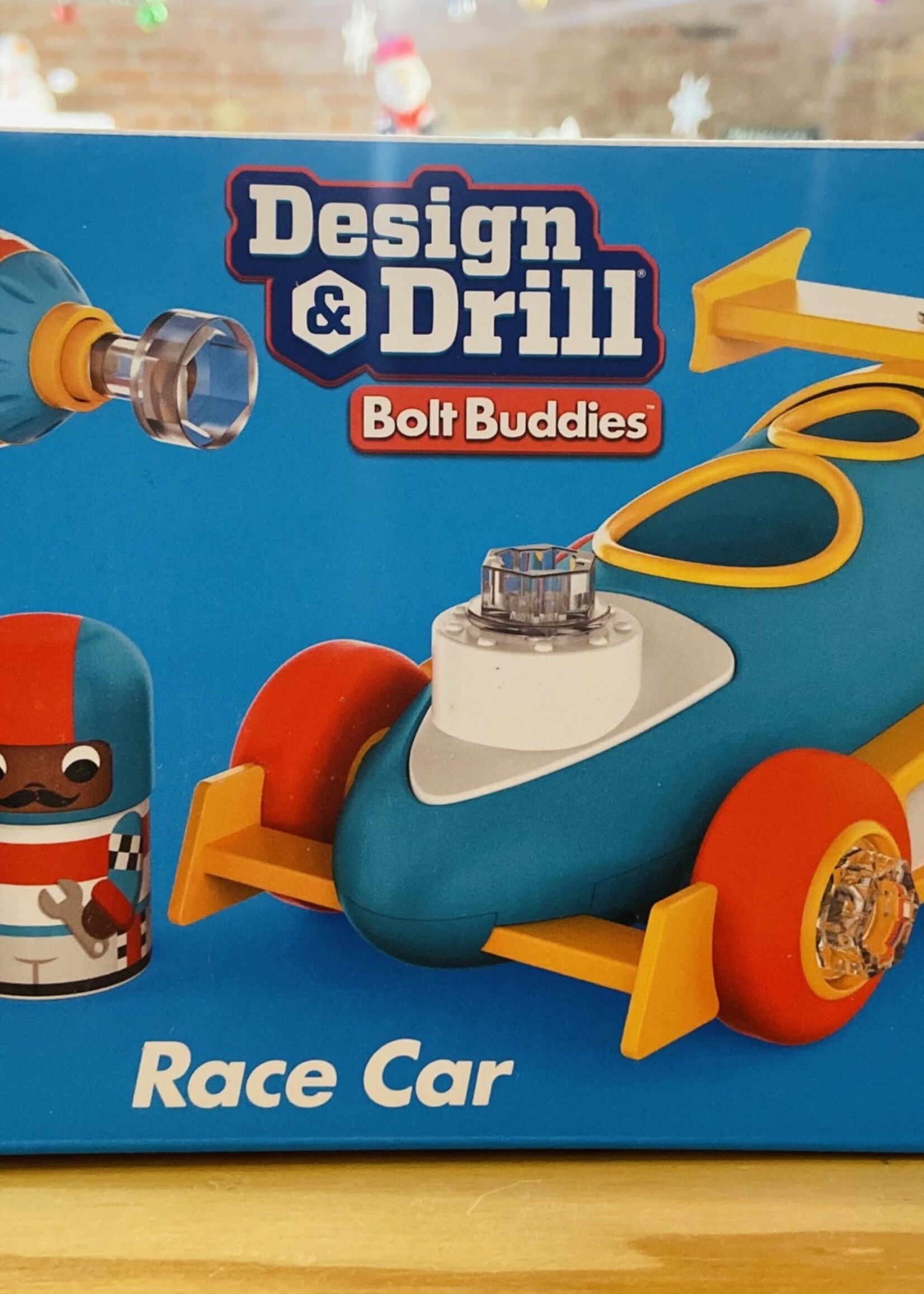 Design & Drill Bolt Buddies - Race Car