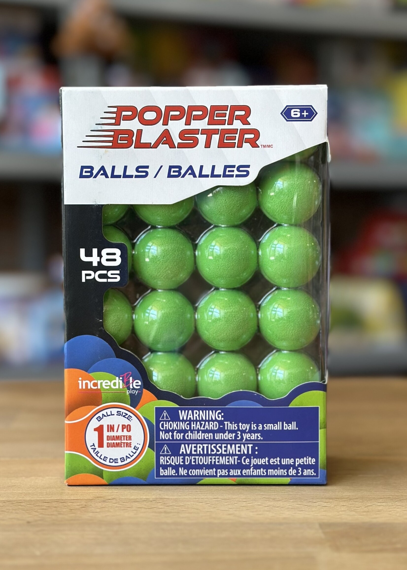 Popper Blasters 48 Pc. Refill Balls - Green