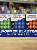 Popper Blasters 48 Pc. Refill Balls - Blue