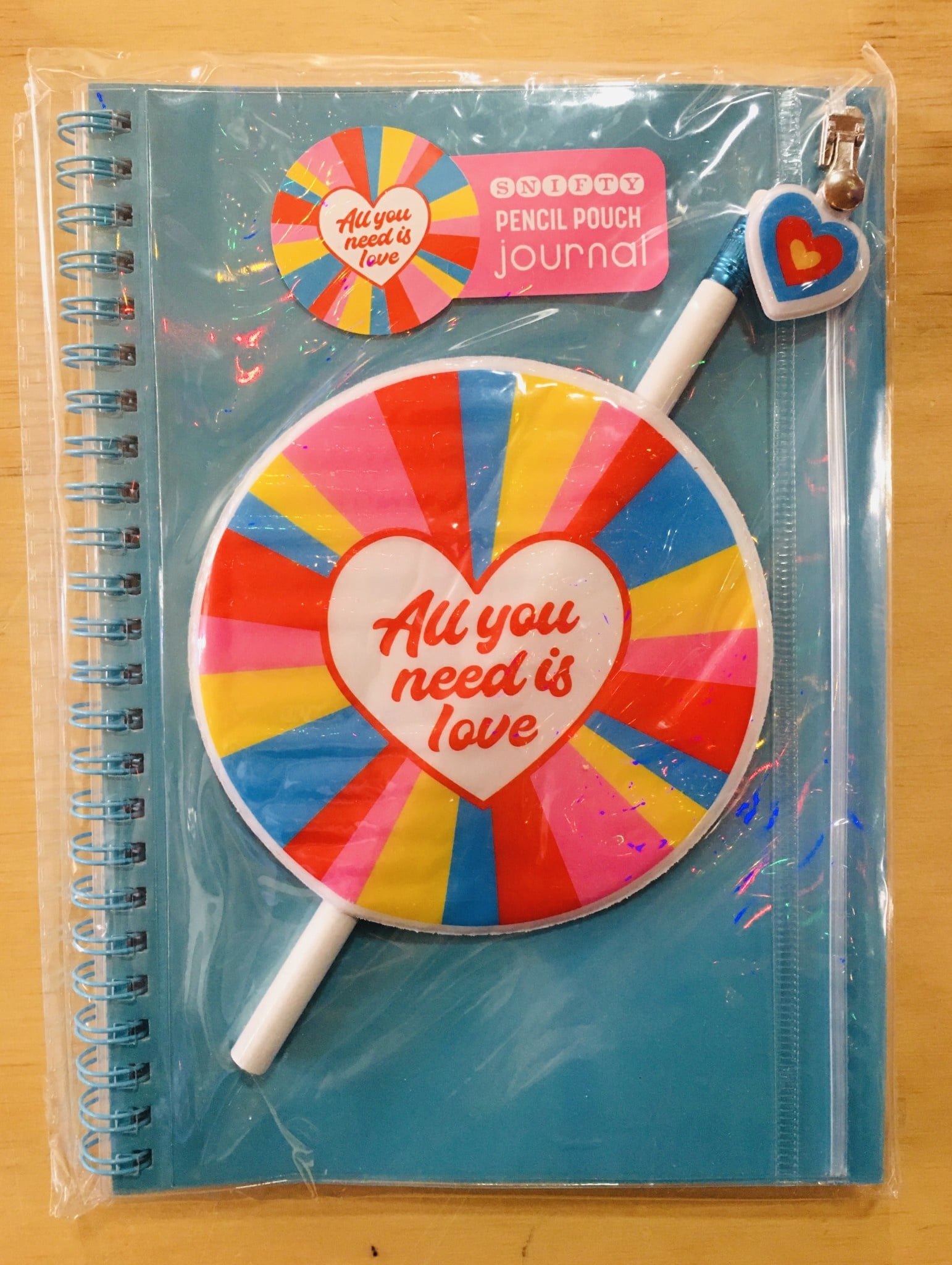 Snifty - Journal Pencil Pouch All You need Is Love