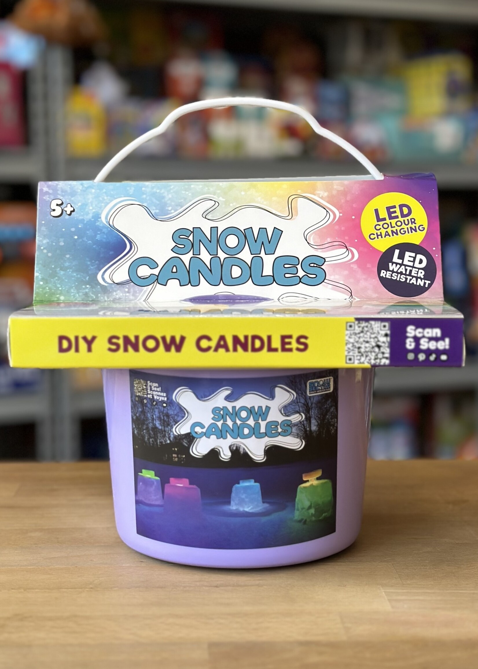 LED Snow Candles & Mold