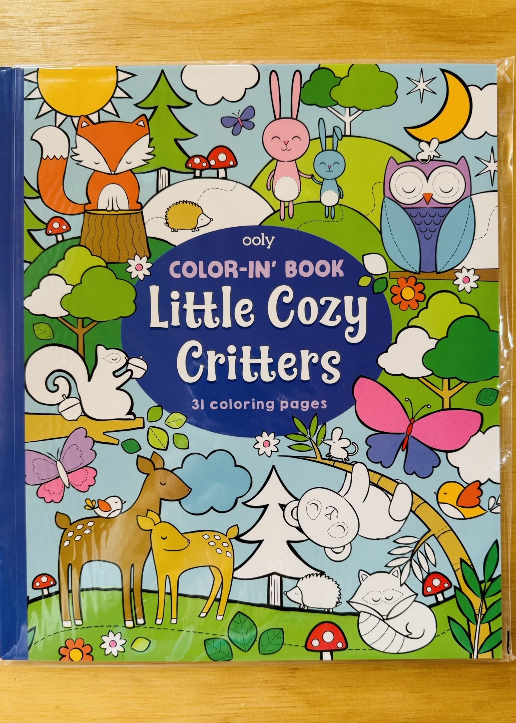 Coloring Book Little Cozy Critters