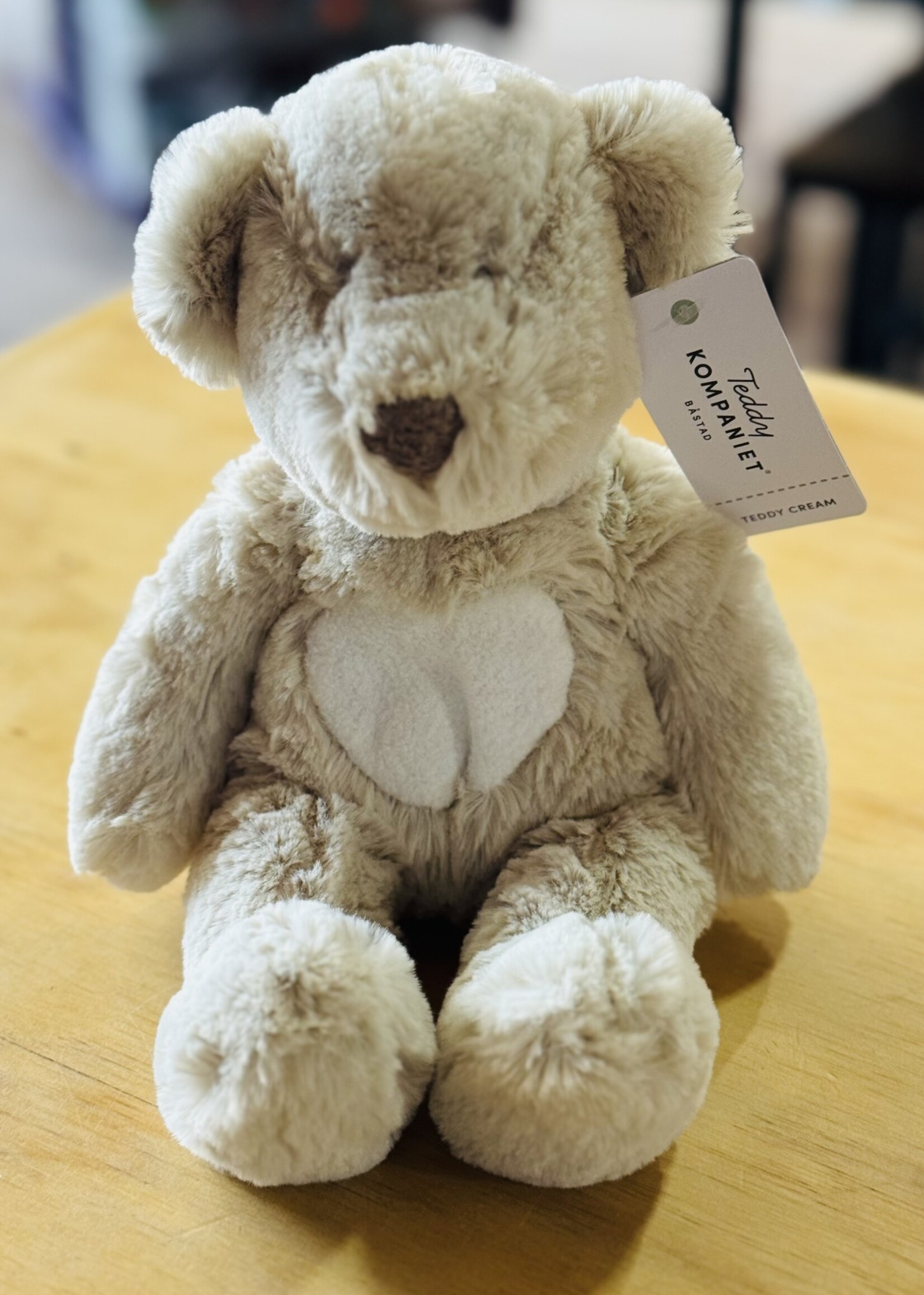 Teddy Komaniet Stuffy - Teddy Cream Bear Grey Medium