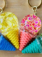 Fruit Ice Cream Floaty Keycharm