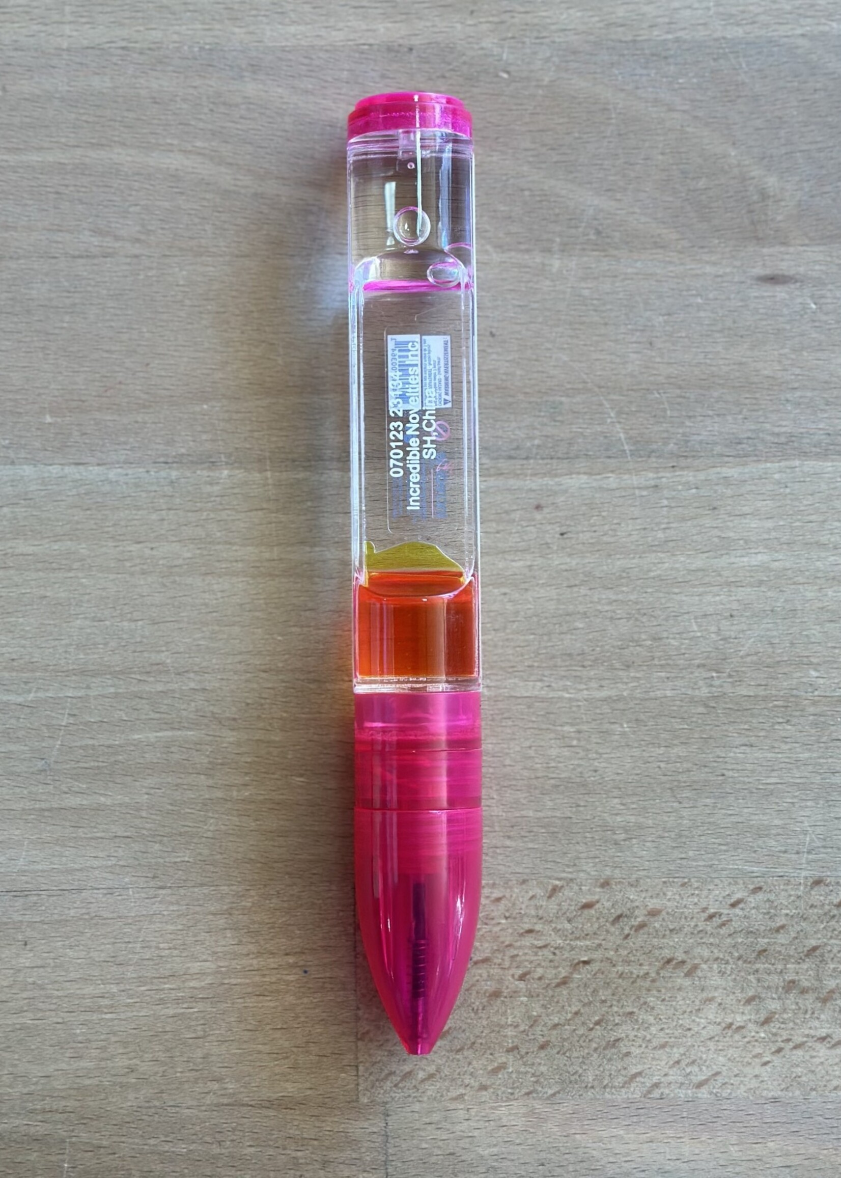 Incredible Group Motionz - Sensory Bubbly Pen (Pink/Yellow)