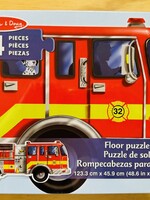 Melissa & Doug Puzzle - Giant Fire Truck Floor (24 pc.)