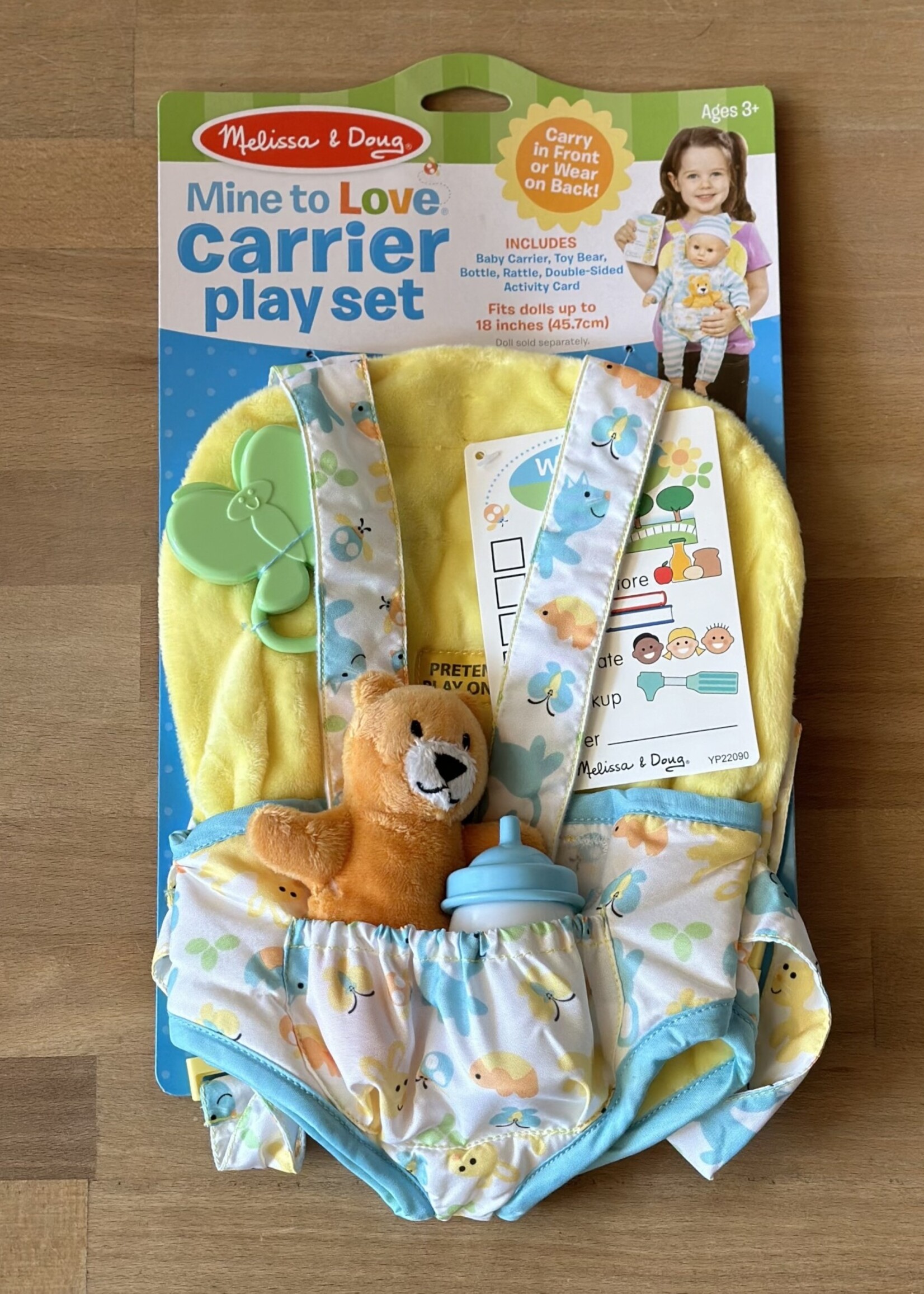 Melissa & Doug Mine To Love Baby Carrier