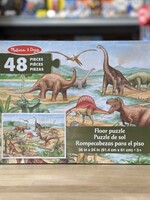 Melissa & Doug Puzzle - Dinosaurs Floor Puzzle 48 Pc.