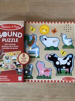 Melissa & Doug Puzzle - Sound: Farm Animals 8 Pc.