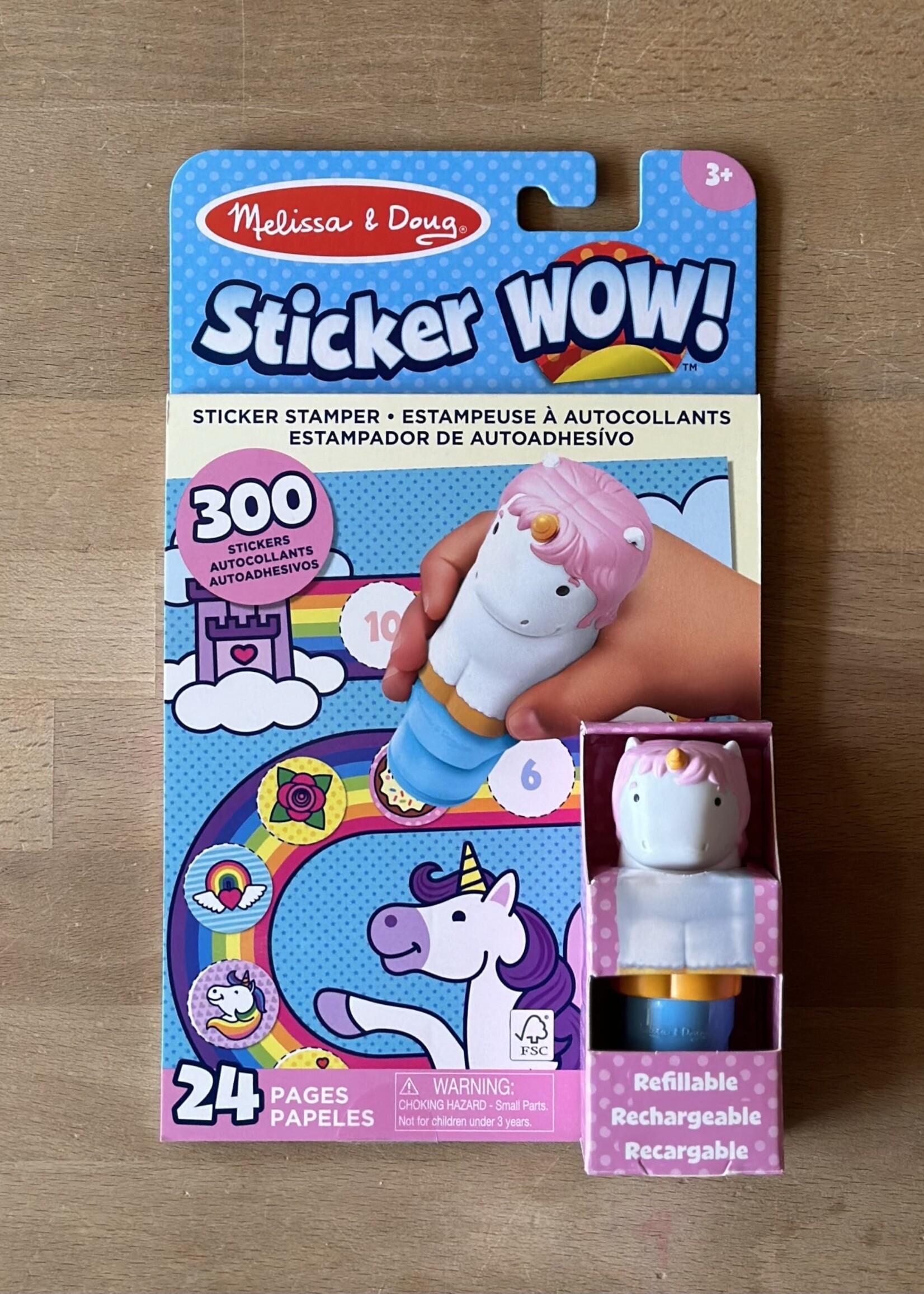 Melissa & Doug Sticker WOW! Activity Pad Set - Unicorn