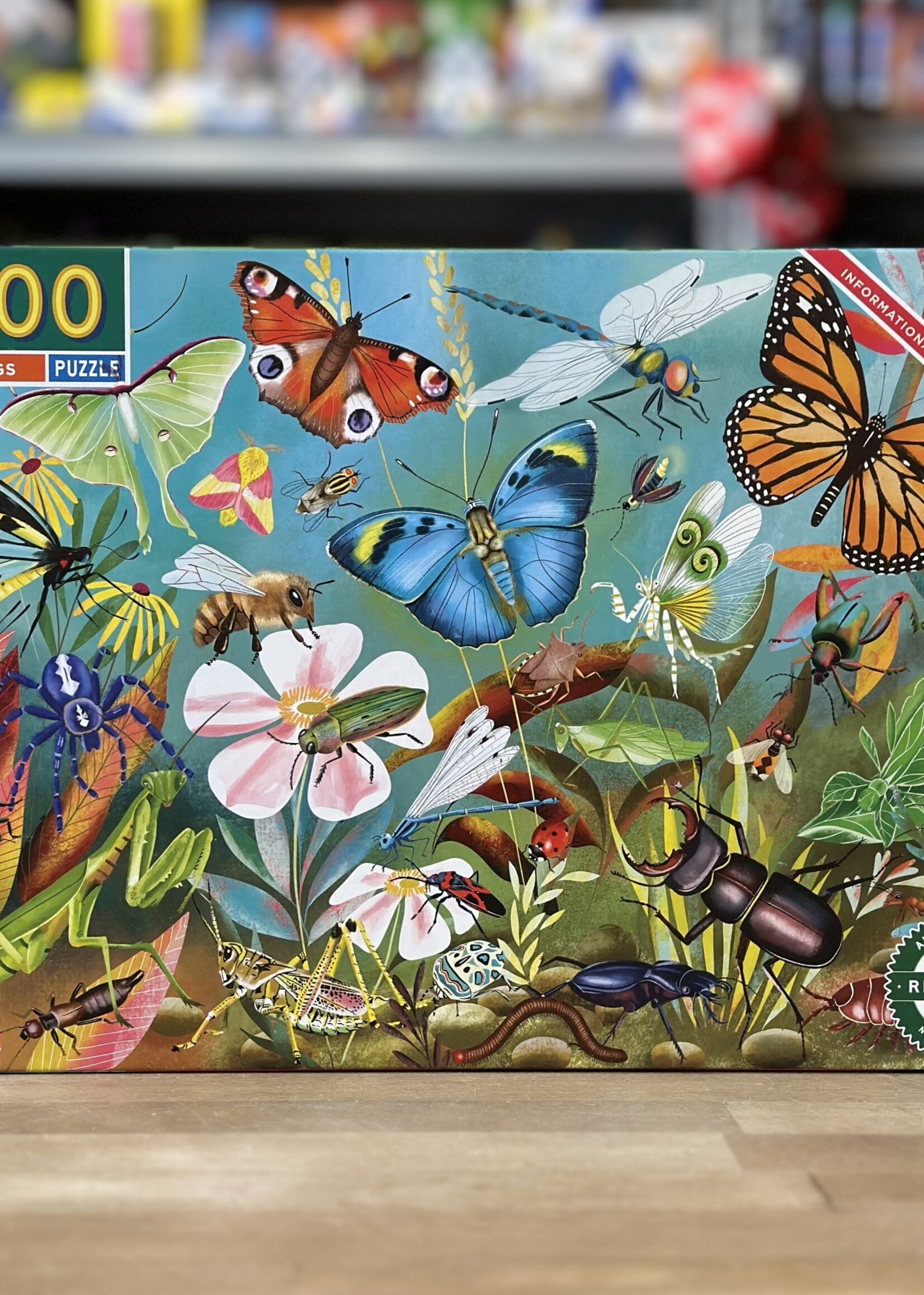 eeBoo Puzzle - Love of Bugs 100 Pc.