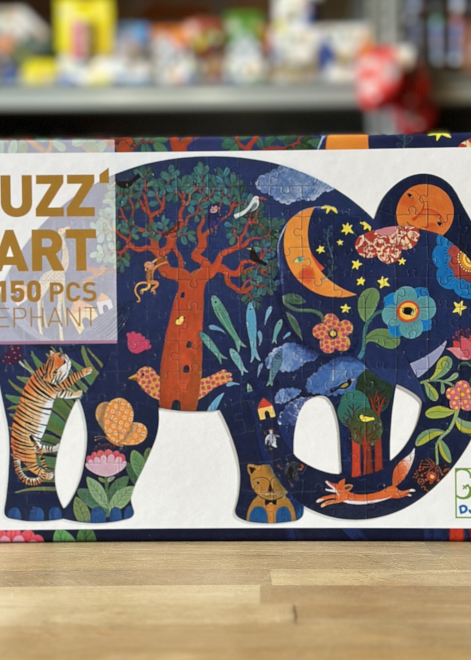 Djeco Puzzle - Puzz’Art Elephant 150 Pc.