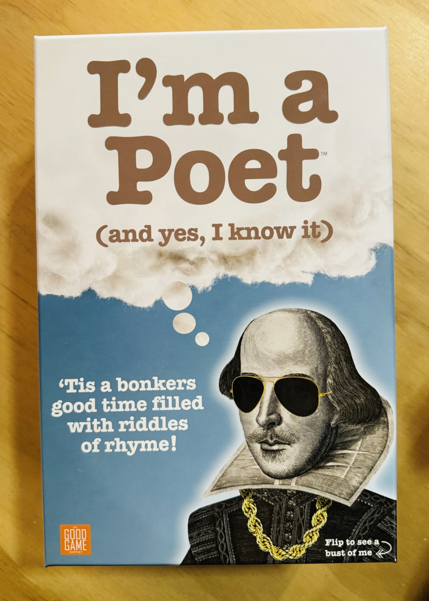 The Good Game Company Game - I’m a Poet ( and yes, I know it)