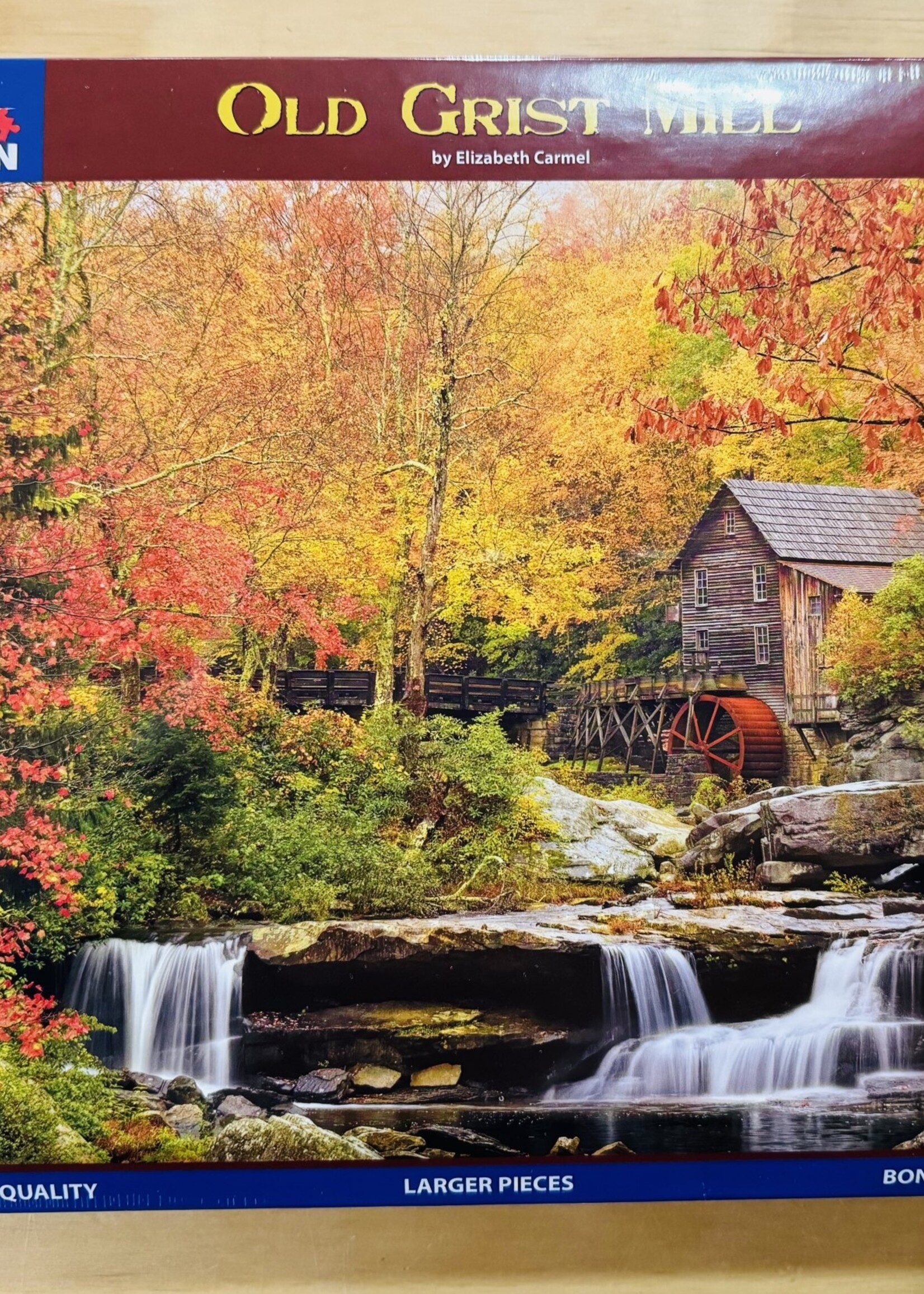 White Mountain Puzzles Puzzle-Old Grist Mill 1000pc