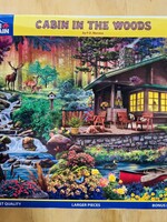 Puzzle-Cabin In The Woods 500 pc